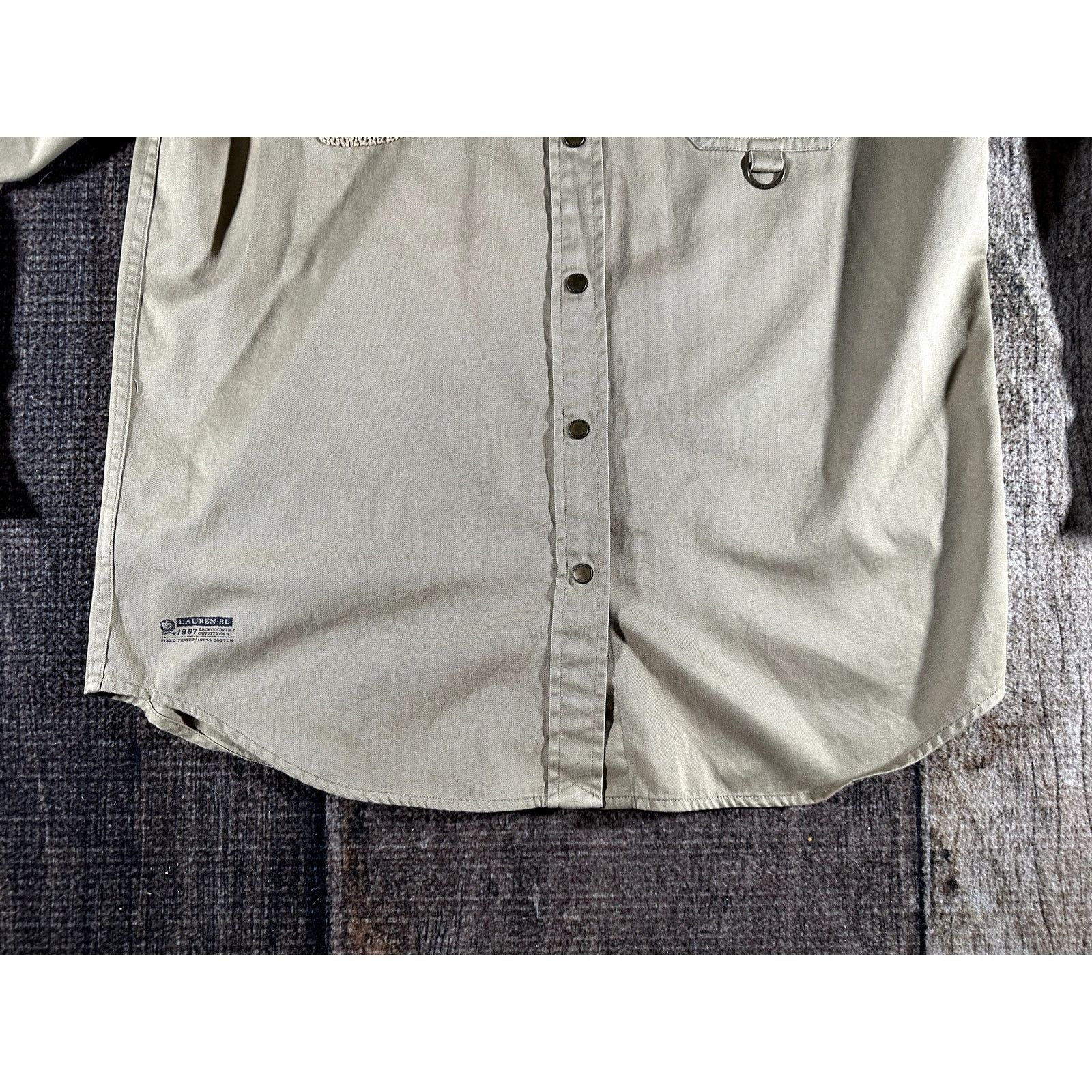 Lauren Ralph Lauren Lauren Ralph Lauren Safari Outfitters Shirt Medium Utility Size M / US 6-8 / IT 42-44 - 5 Thumbnail