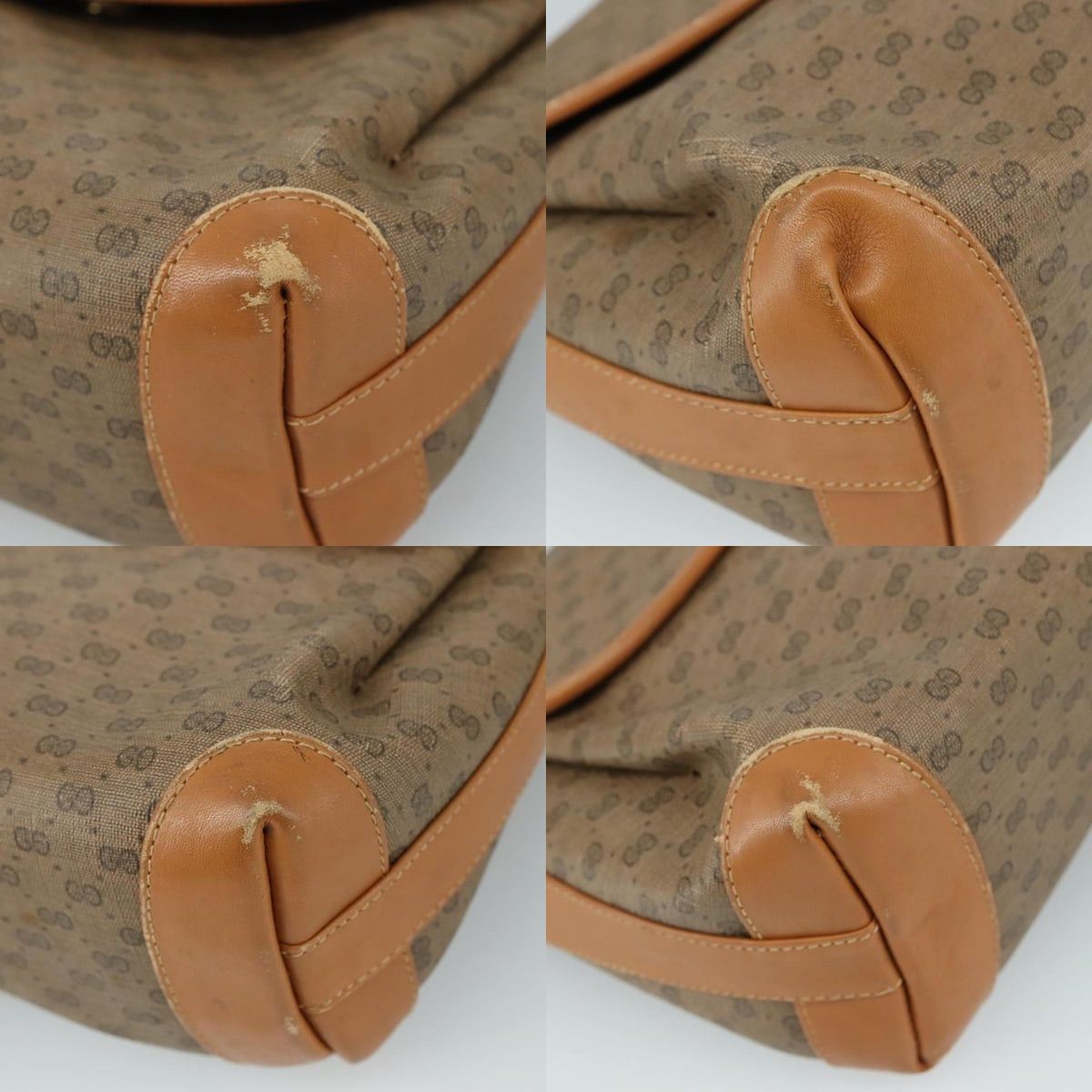 Gucci GUCCI Micro GG Supreme Shoulder Bag Pvc Beige Gold Size ONE SIZE - 10 Thumbnail