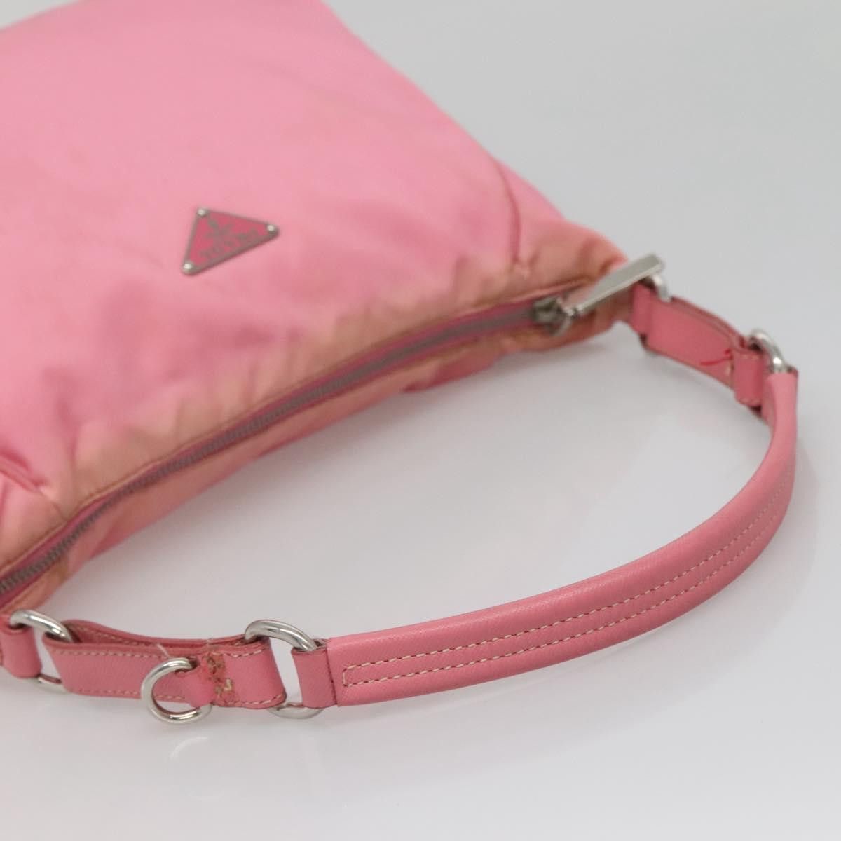 Prada PRADA Shoulder Bag Nylon Pink Silver Size ONE SIZE - 7 Thumbnail