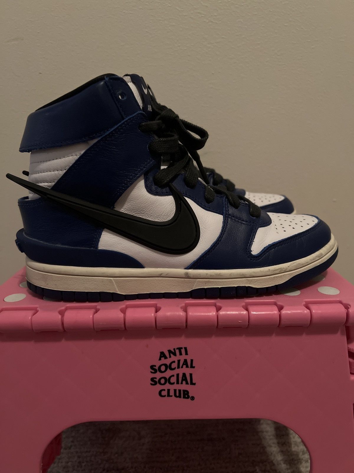 Ambush Design × Nike Nike Dunk High AMBUSH DEEP ROYAL Size US 5 / EU 37 - 2 Thumbnail
