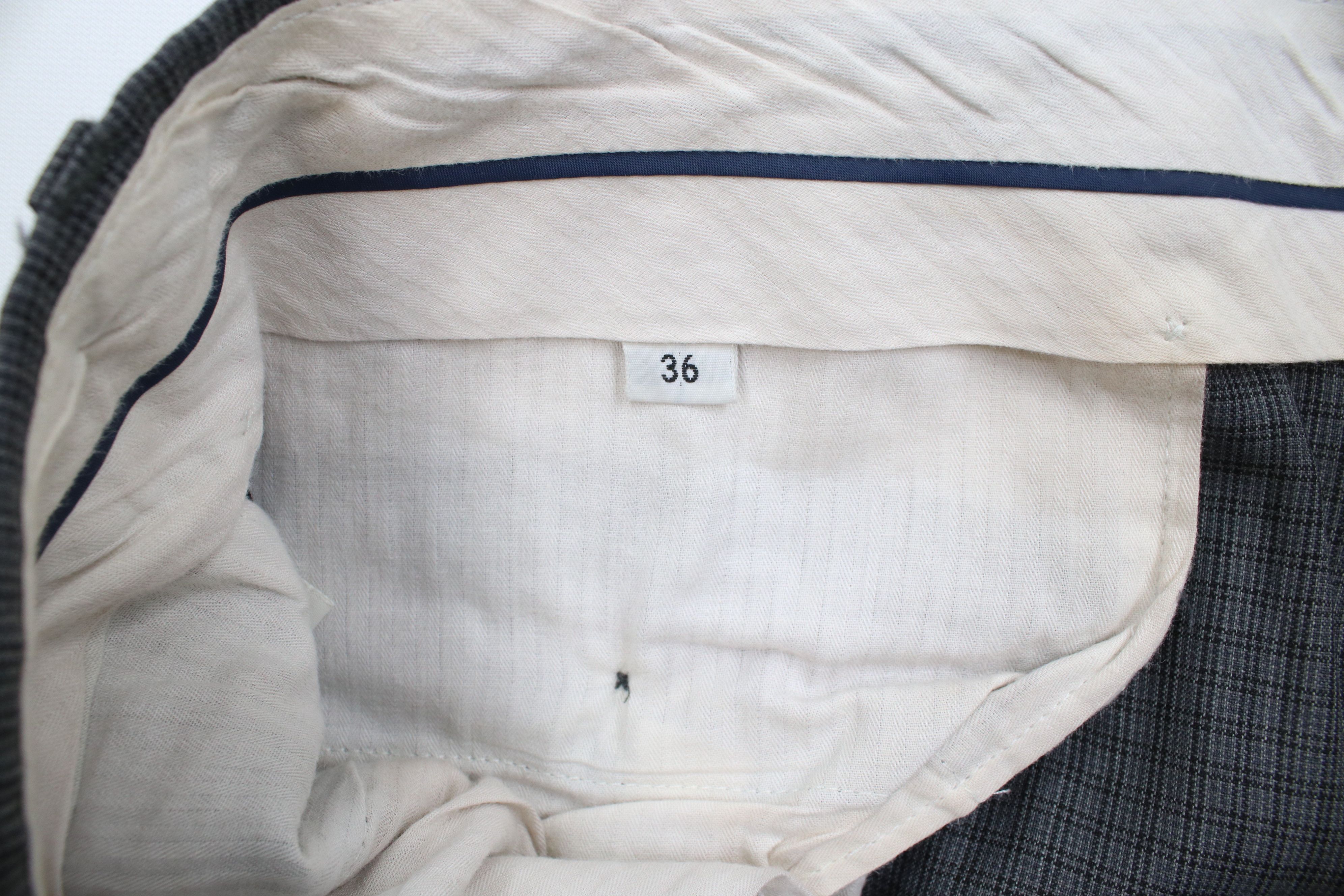 Vintage Vintage 90s Streetwear Wide Leg Cuffed Chino Pants Plaid USA Size US 36 / EU 52 - 7 Thumbnail