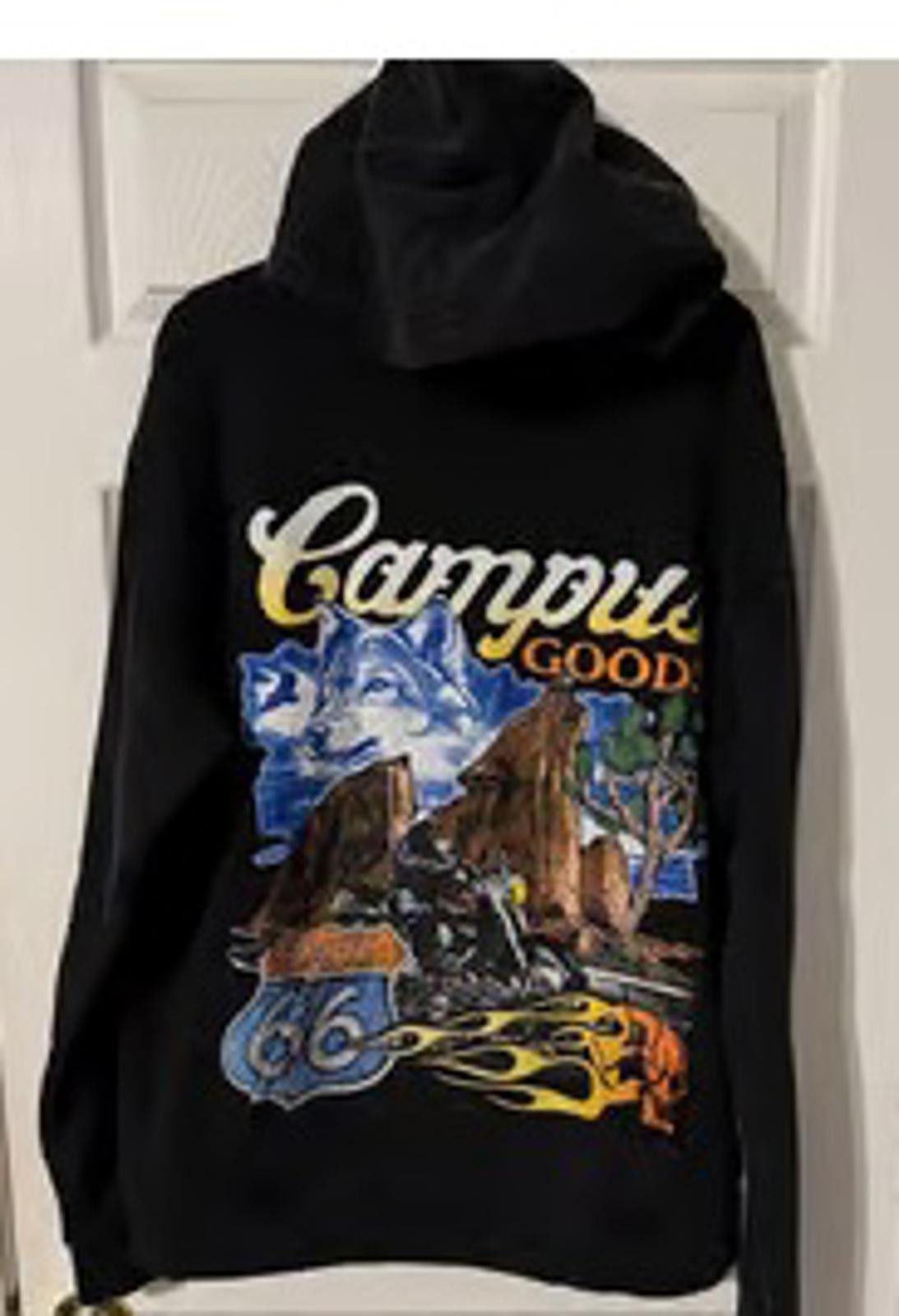 Other CAMPUS Goods - Road Trip Hoodie (NWT) - Black - Small Size US S / EU 44-46 / 1 - 1 Thumbnail