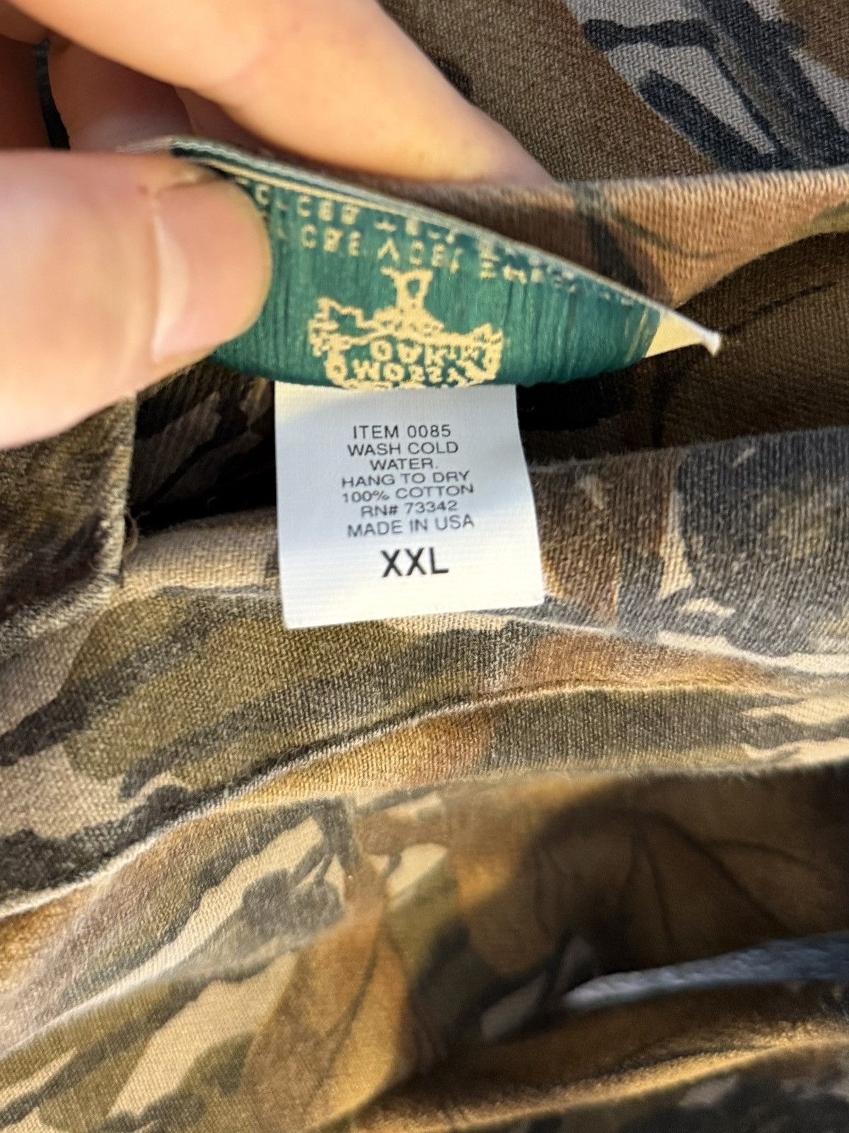 Mossy Oaks Rare 80s 90s reversible mossy oak camoflauge bomber xxl Size US XXL / EU 58 / 5 - 6 Thumbnail