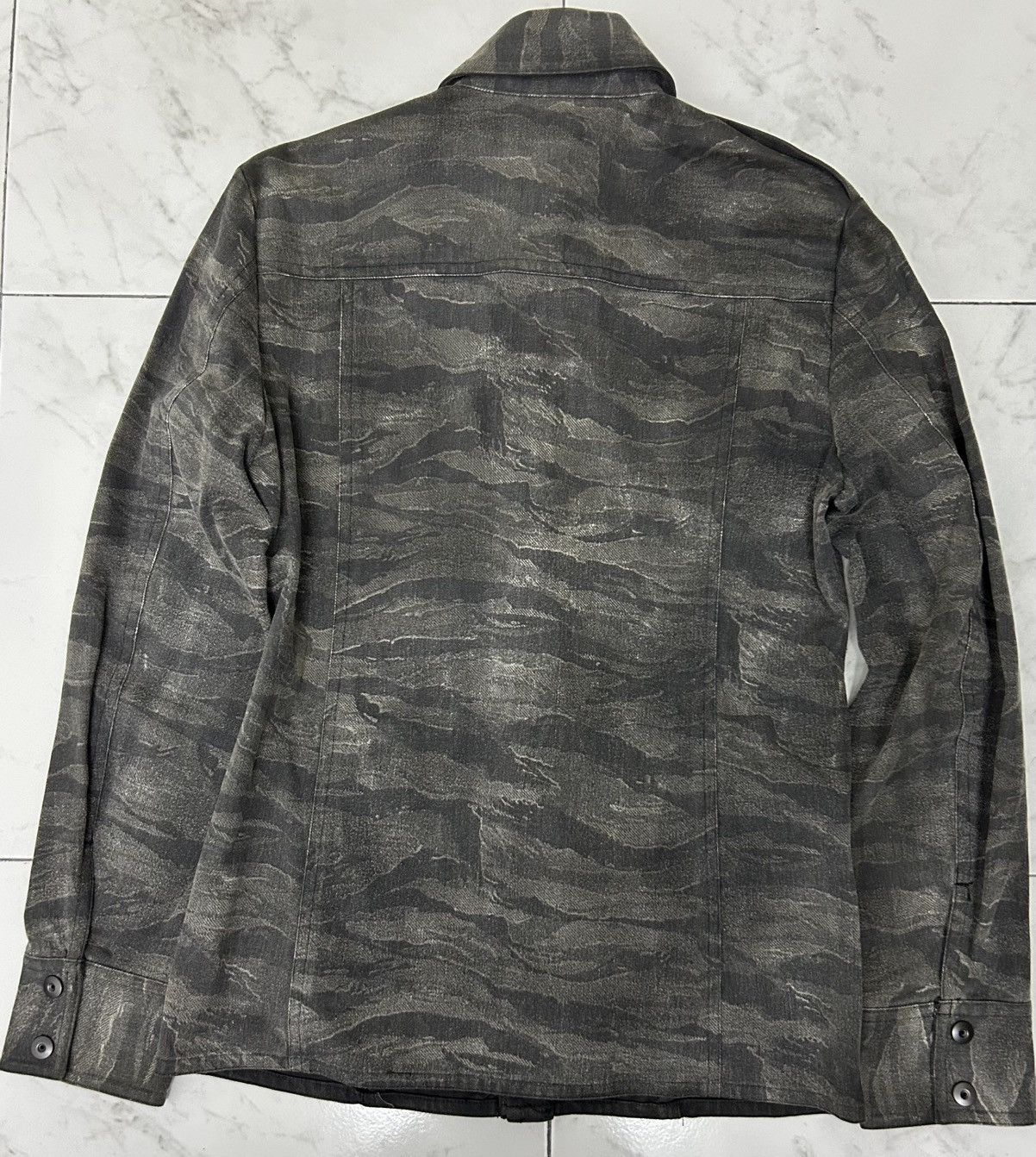 5351 POUR LES HOMMES 5351 POUR LESS HOMMES DOUBLE BREASTED JACKET TIGER STRIPE Size US M / EU 48-50 / 2 - 13 Thumbnail