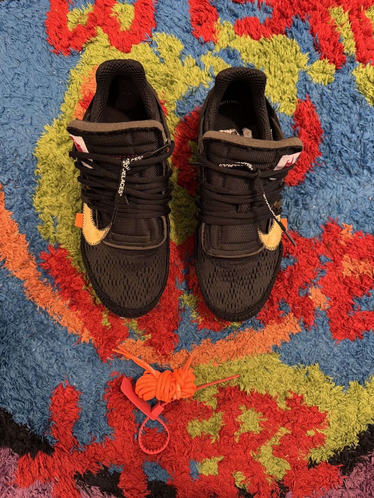 Nike × Off-White Off White X Nike Presto Black Size US 10 / EU 43 - 3 Thumbnail