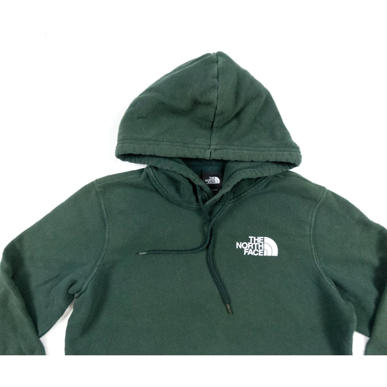 The North Face The North Face Women's Hooded Sweatshirt XS Green Pullover Hoodie Sweatshirt FLAWED Size XS / US 0-2 / IT 36-38 - 2 Thumbnail