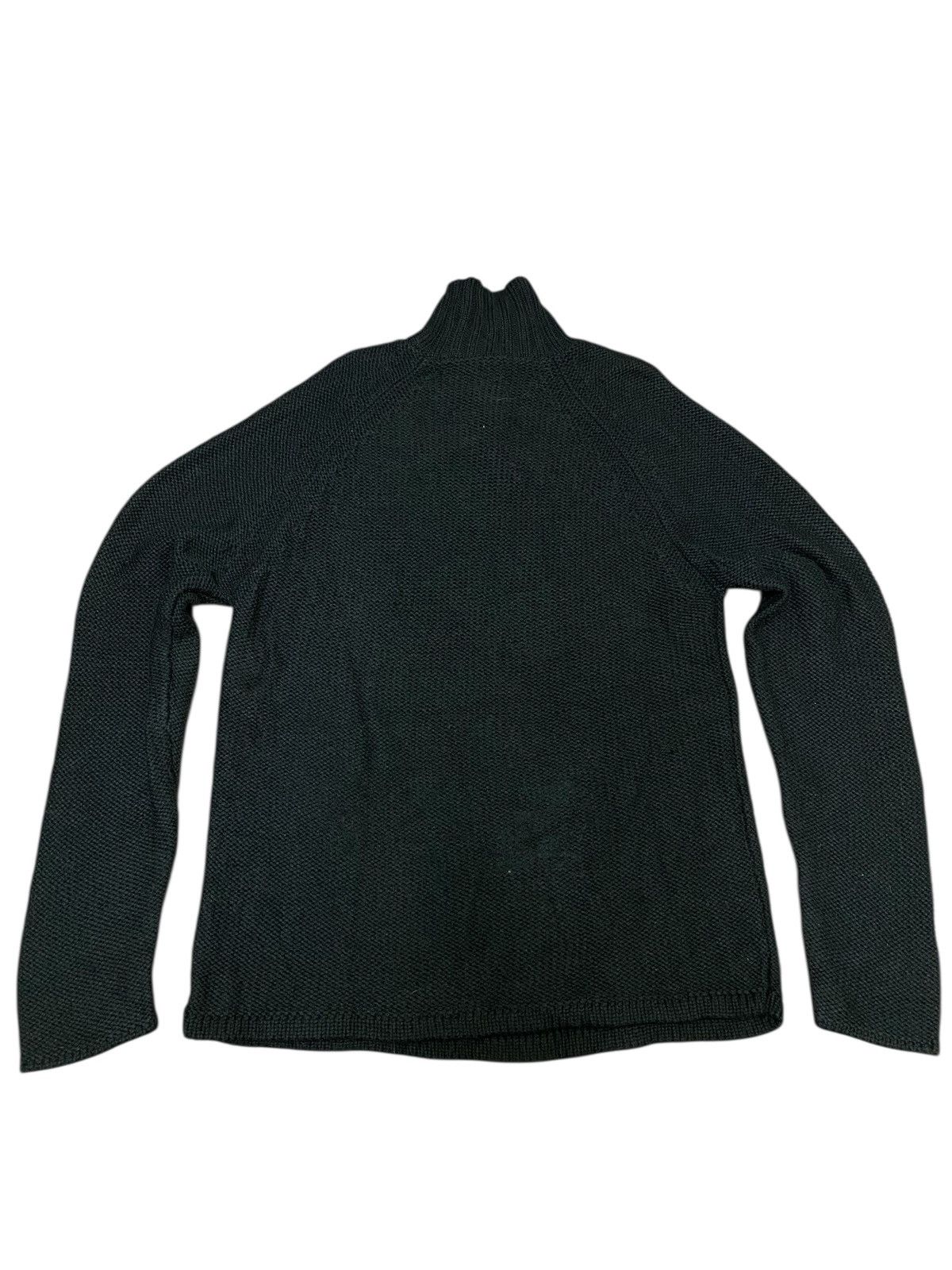 Armani × Armani Collezioni Vintage Armani Collezioni Half Zip Turtle Neck Knit (C4) Size US M / EU 48-50 / 2 - 3 Thumbnail