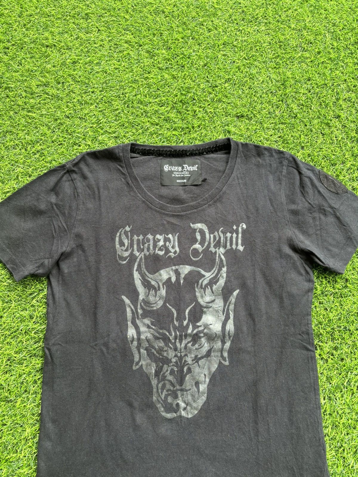 Hysteric Glamour Y2k Crazy Devil Black Tshirt Size US M / EU 48-50 / 2 - 2 Thumbnail