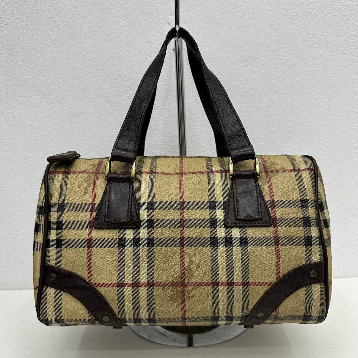 Burberry ‼️YES‼️ AUTHENTIC BURBERRY NOVA CHECK BOSTON SPEEDY BAG Size ONE SIZE - 2 Thumbnail