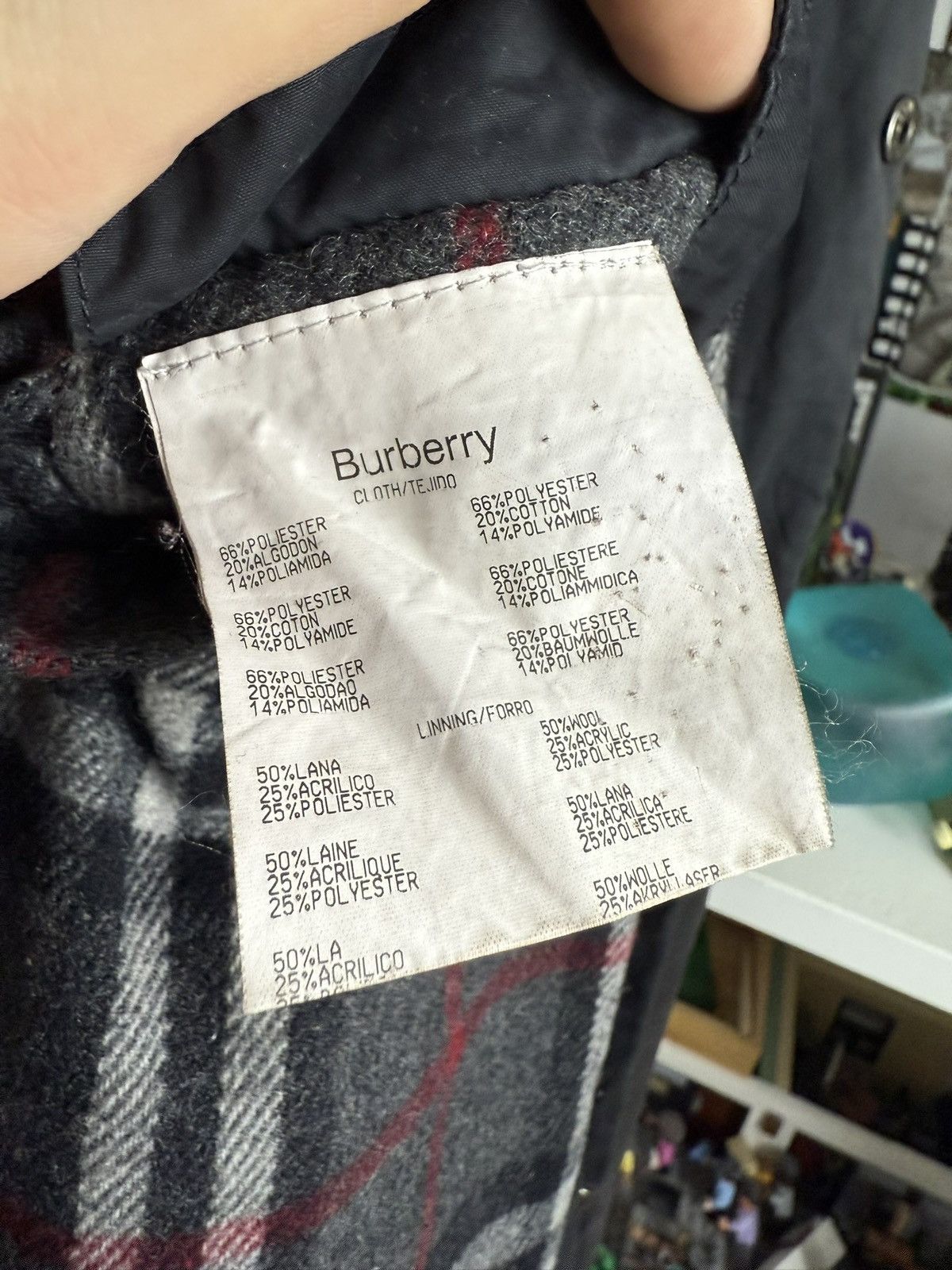 Burberry × Designer × Vintage VIntage y2k Burberry Lonodn Nova check filed jacket old money Size US XL / EU 56 / 4 - 5 Thumbnail