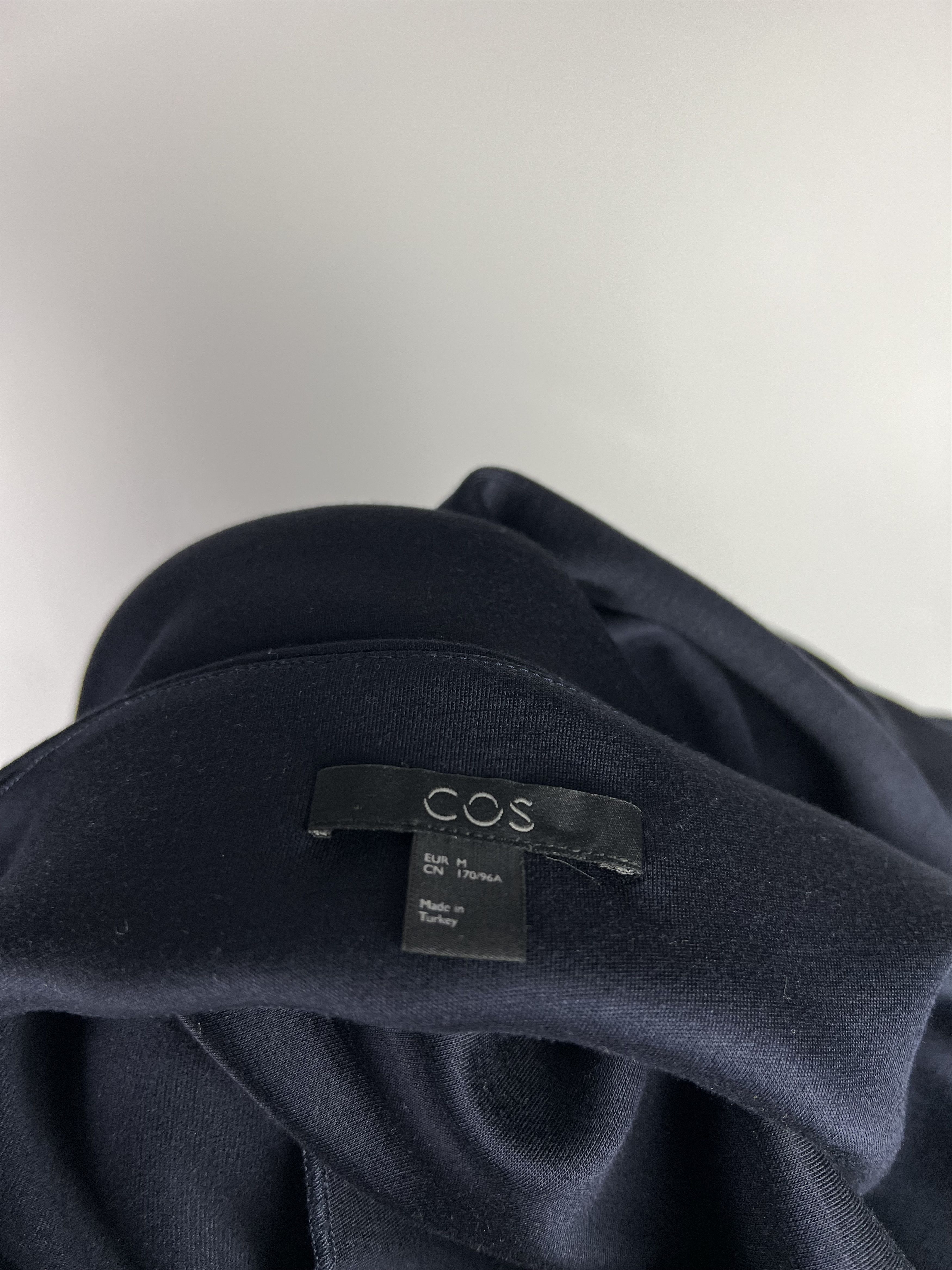 Cos COS Navy Blue Sleeveless Midi Dress Size M Size M / US 6-8 / IT 42-44 - 6 Thumbnail