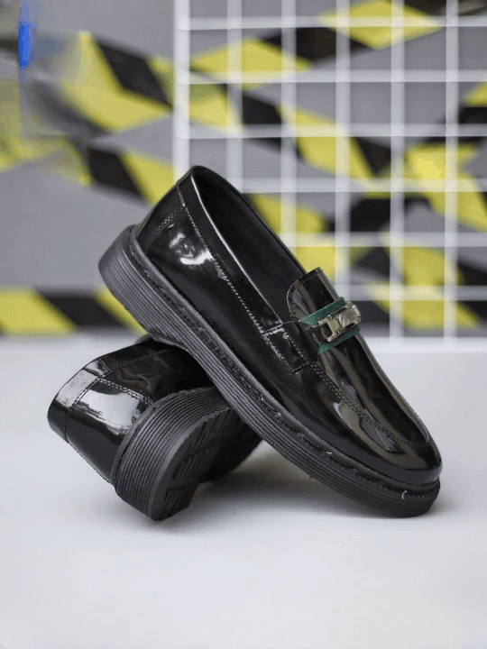 Simple Shoes Unisex Argan Leather Loafer Black Size US 11 / EU 44 - 2 Thumbnail