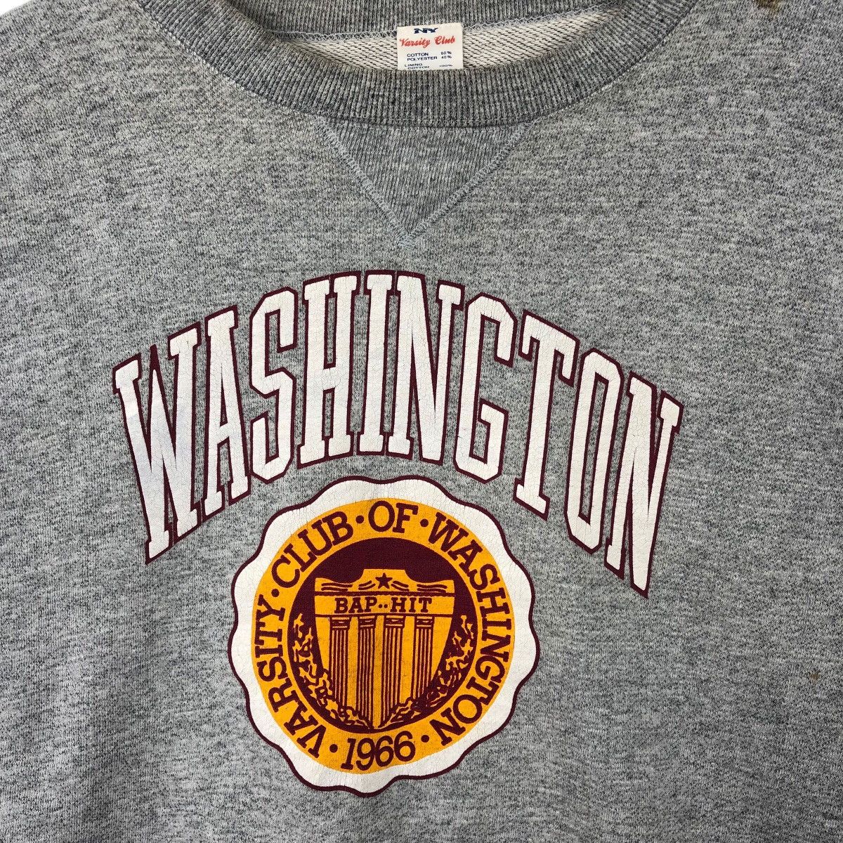Other Vintage VARSITY CLUB Of WASHINGTON Crewneck Sweatshirt Size US L / EU 52-54 / 3 - 3 Thumbnail