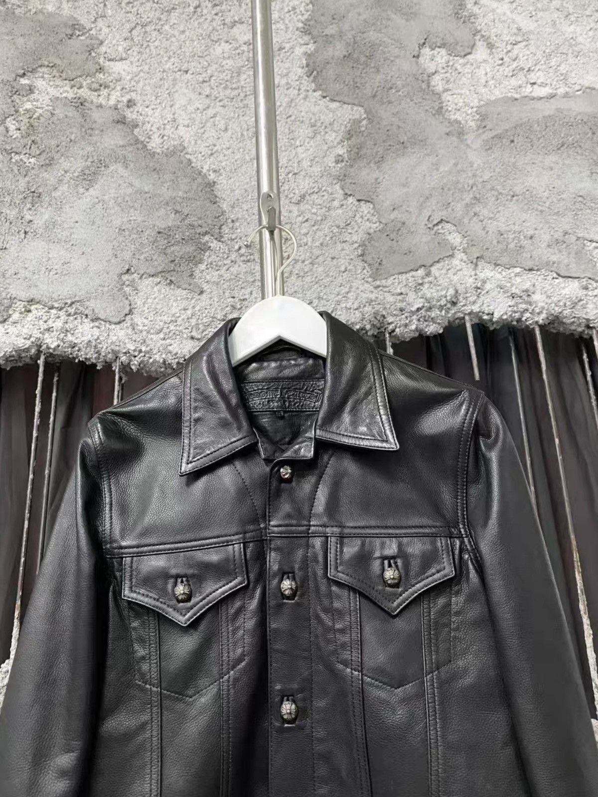 Chrome Hearts Chrome hearts leather jacket Size US S / EU 44-46 / 1 - 3 Thumbnail