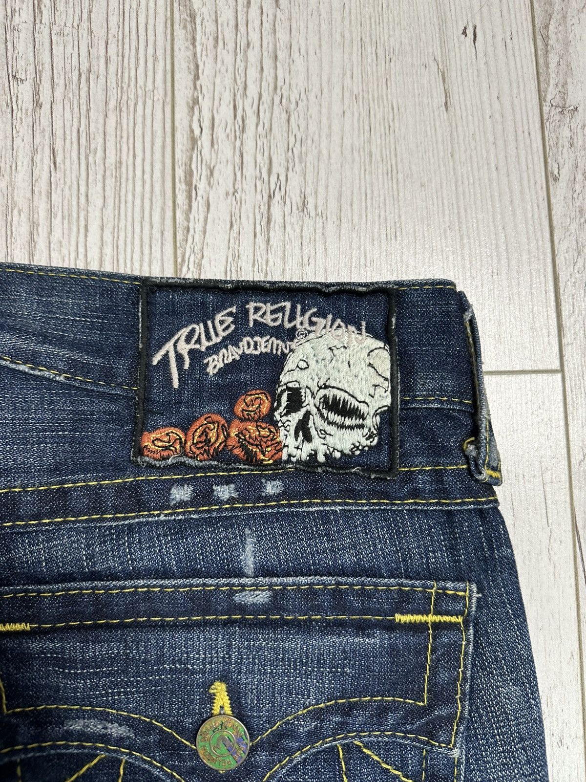 True Religion True Religion Ricky 2010's vintage halloween baggy jeans Size US 32 / EU 48 - 7 Thumbnail
