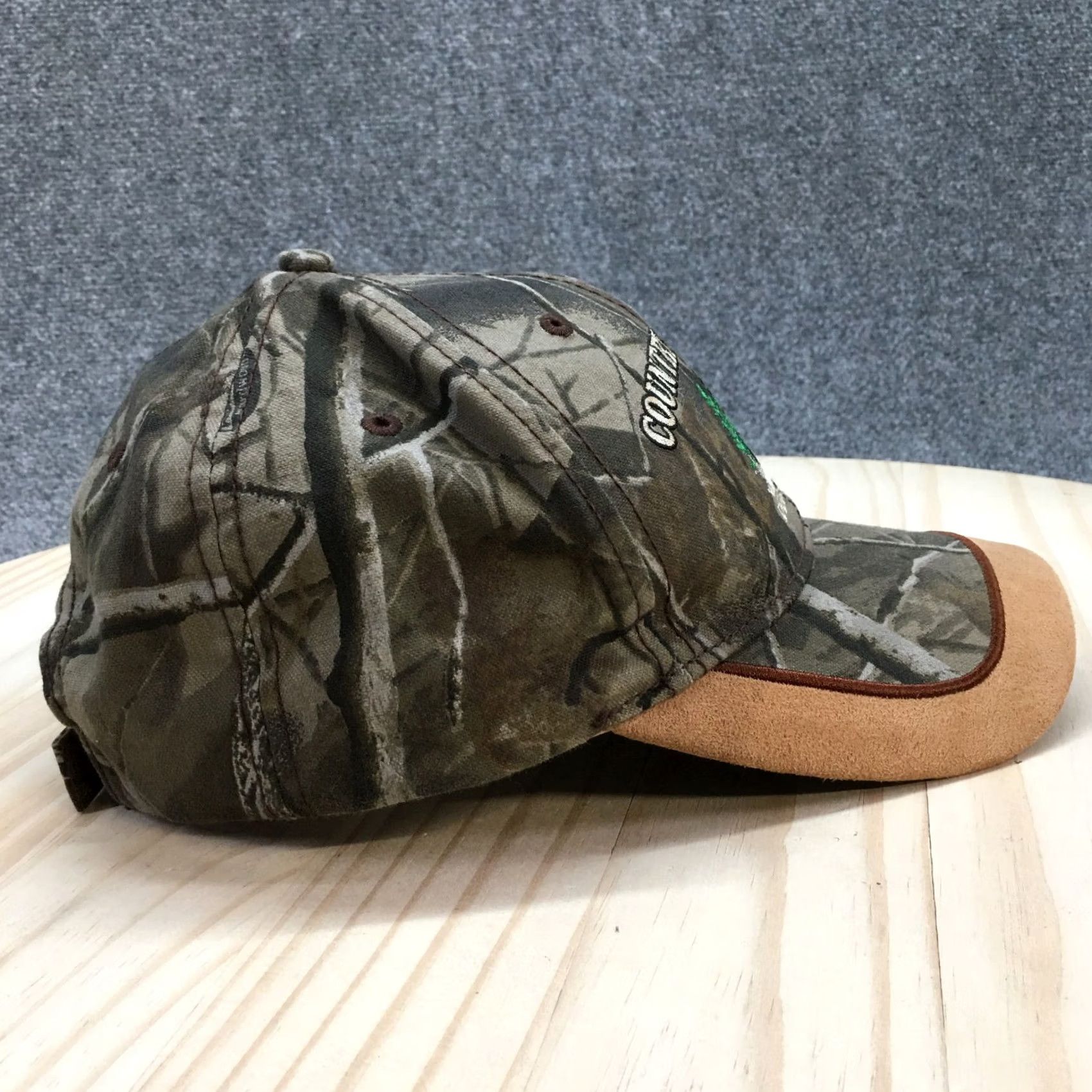 Vintage Country Pet Foods Baseball Cap Hat Mens One Size Brown Camouflage Adjustable Size ONE SIZE - 5 Thumbnail