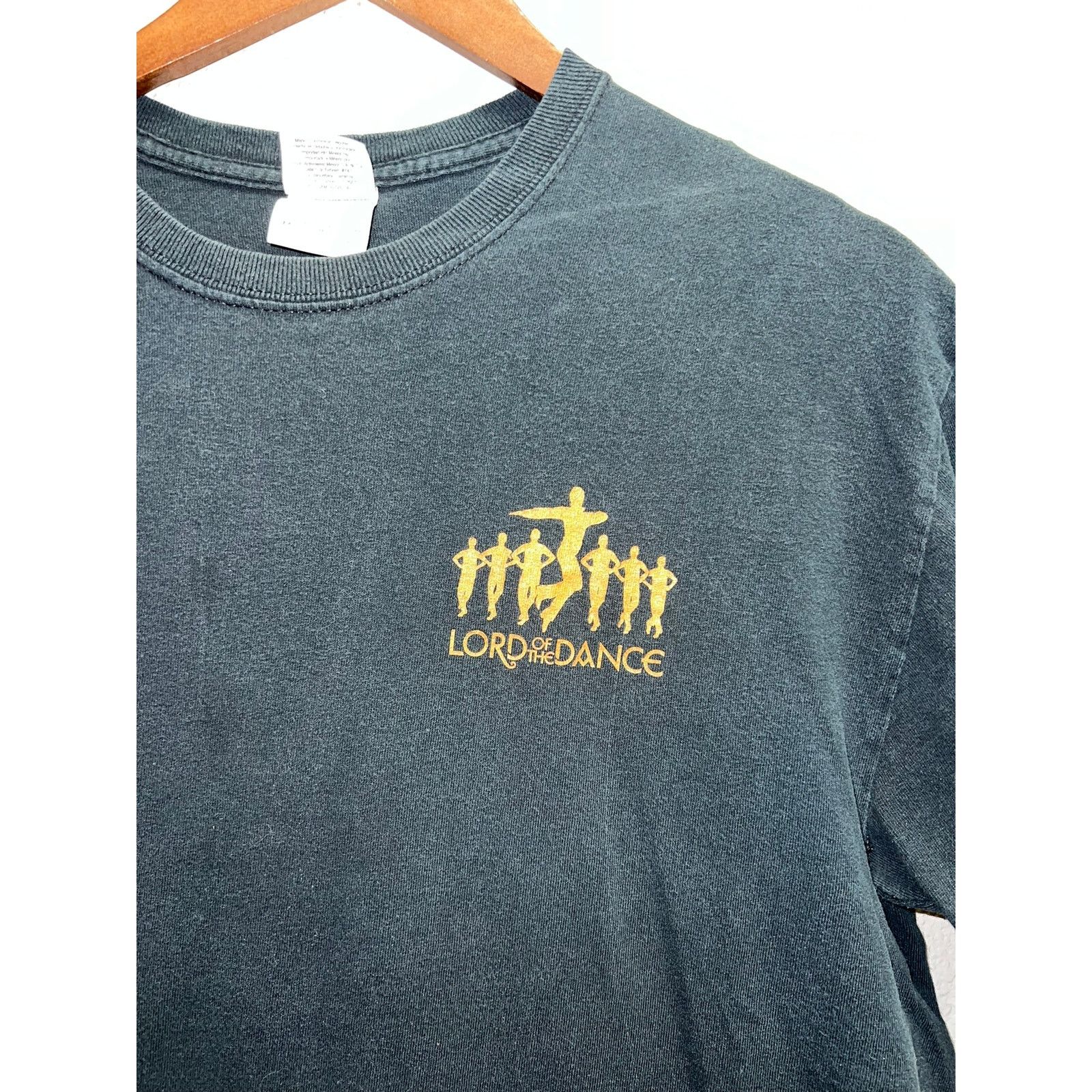 Gildan Lord Of The Dance Shirt May God Hold You Jesus Church Tee M Size US M / EU 48-50 / 2 - 2 Thumbnail