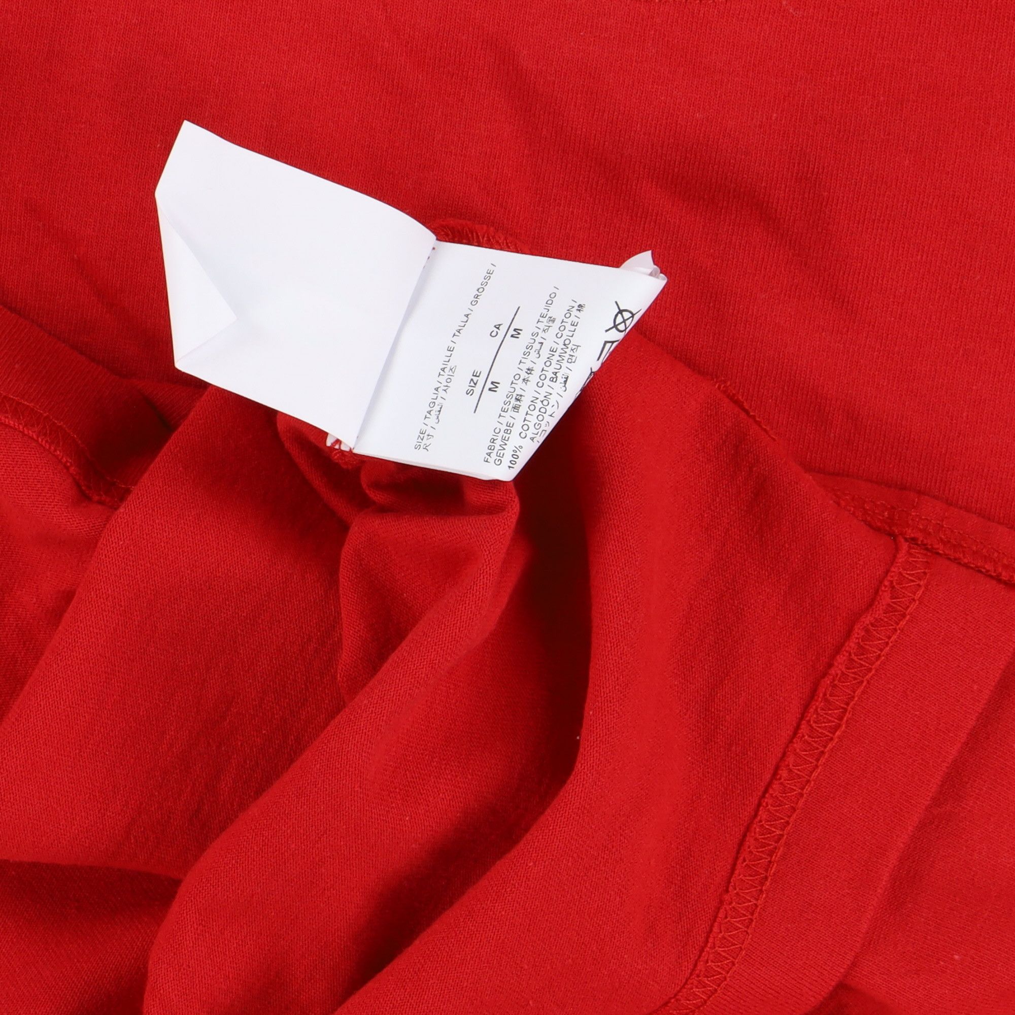 Off-White Red Pascal Arrows Oversized Long Sleeve Mock Neck T-shirt Size US M / EU 48-50 / 2 - 3 Thumbnail
