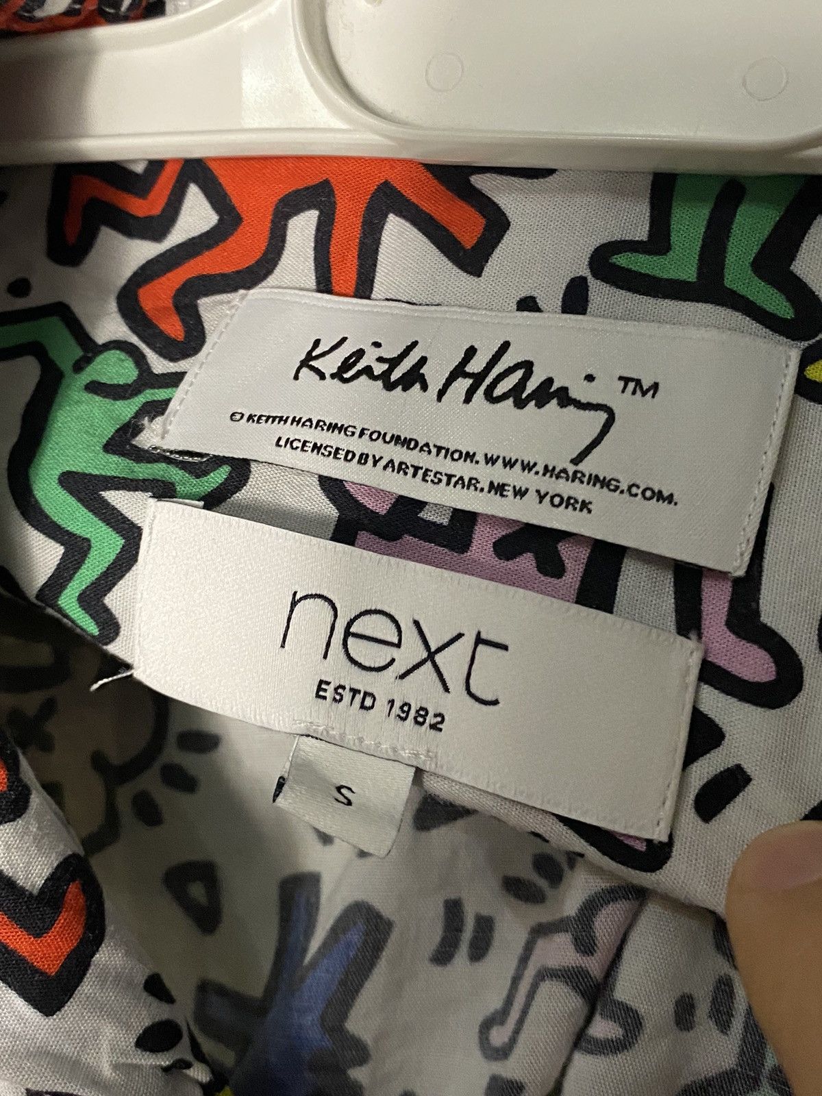 Keith Haring × NEXT Keith Haring x Next Art Shirt Full print Monogram Size US S / EU 44-46 / 1 - 3 Thumbnail