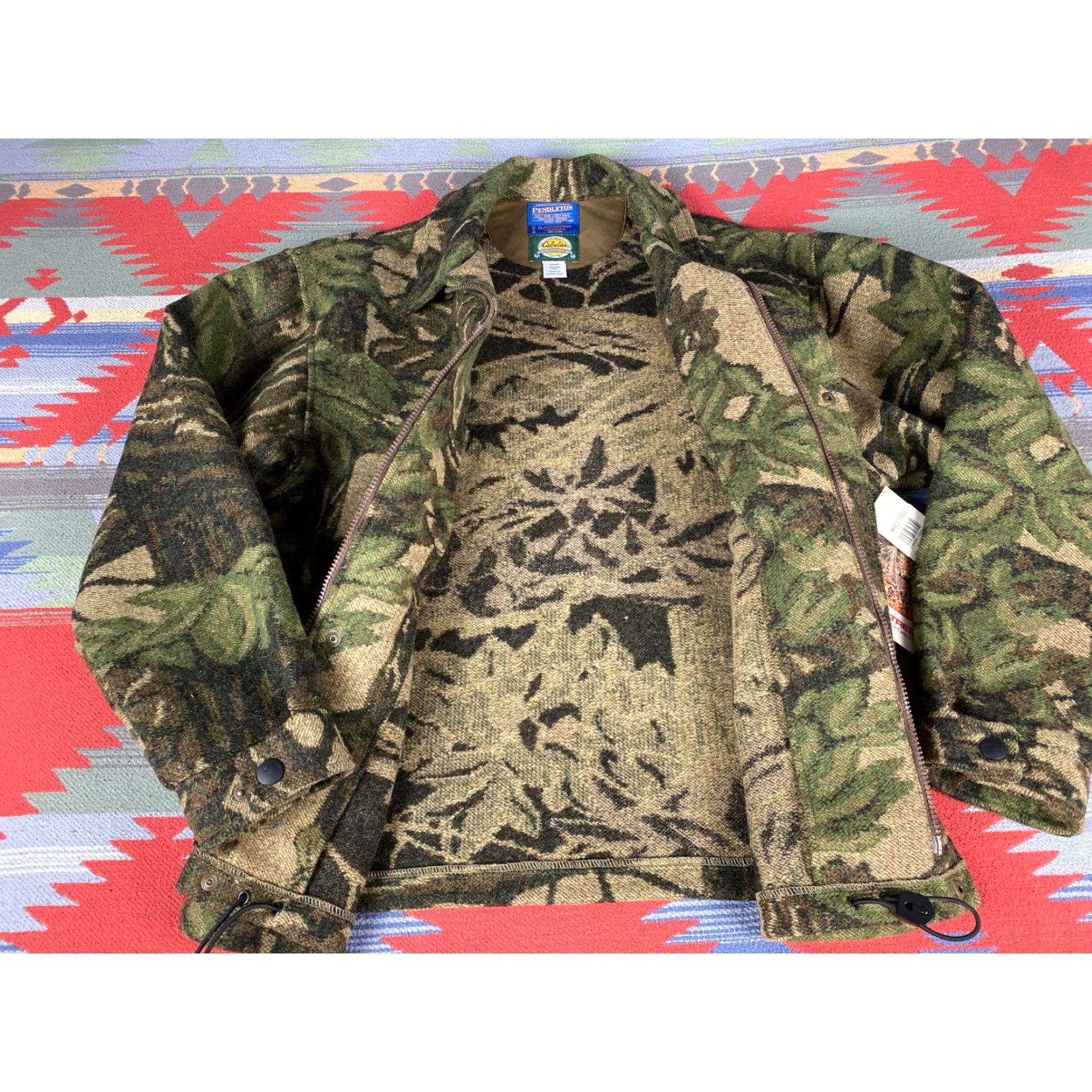 Pendleton VINTAGE Pendleton x Cabelas Realtree Wool Camo Hunting Jacket Mens sz M BNWT Size US M / EU 48-50 / 2 - 4 Thumbnail