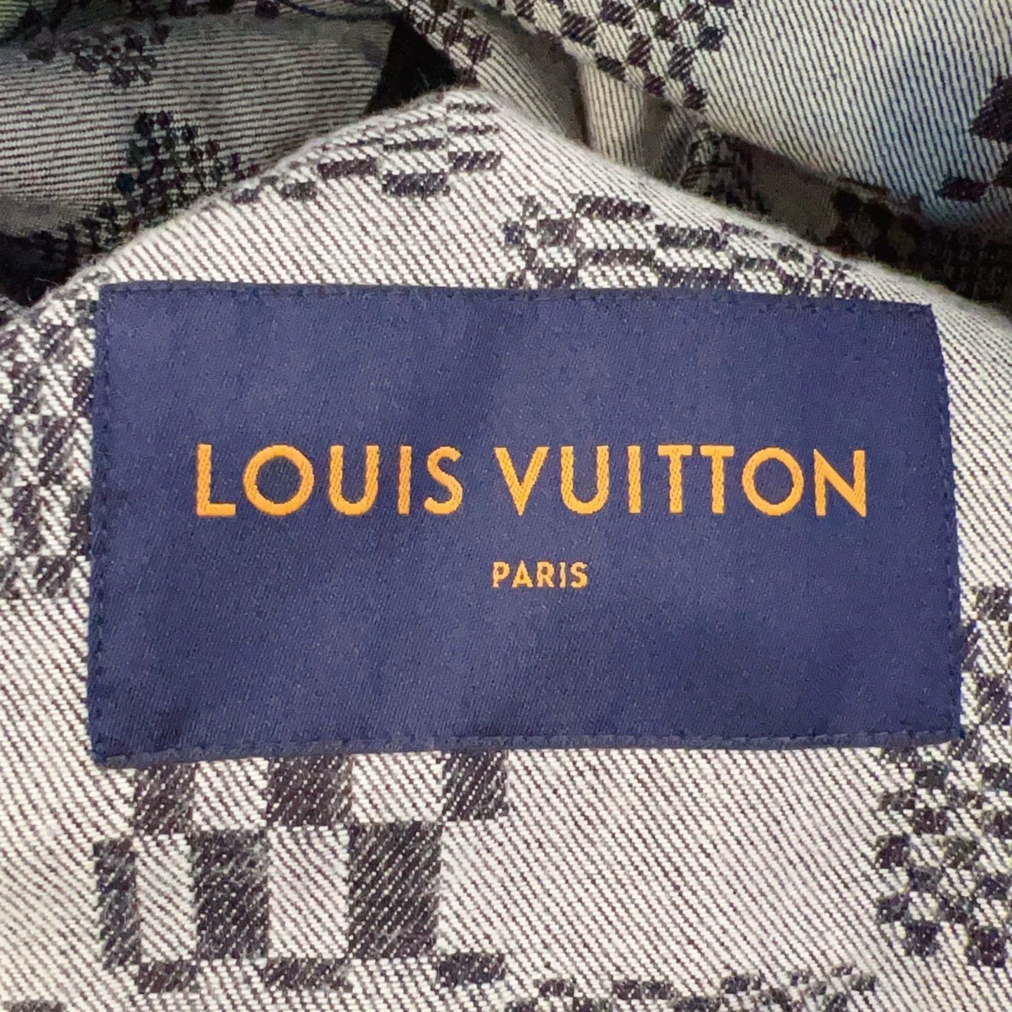 Louis Vuitton lv denim jacket with unique pattern Size US L / EU 52-54 / 3 - 3 Thumbnail