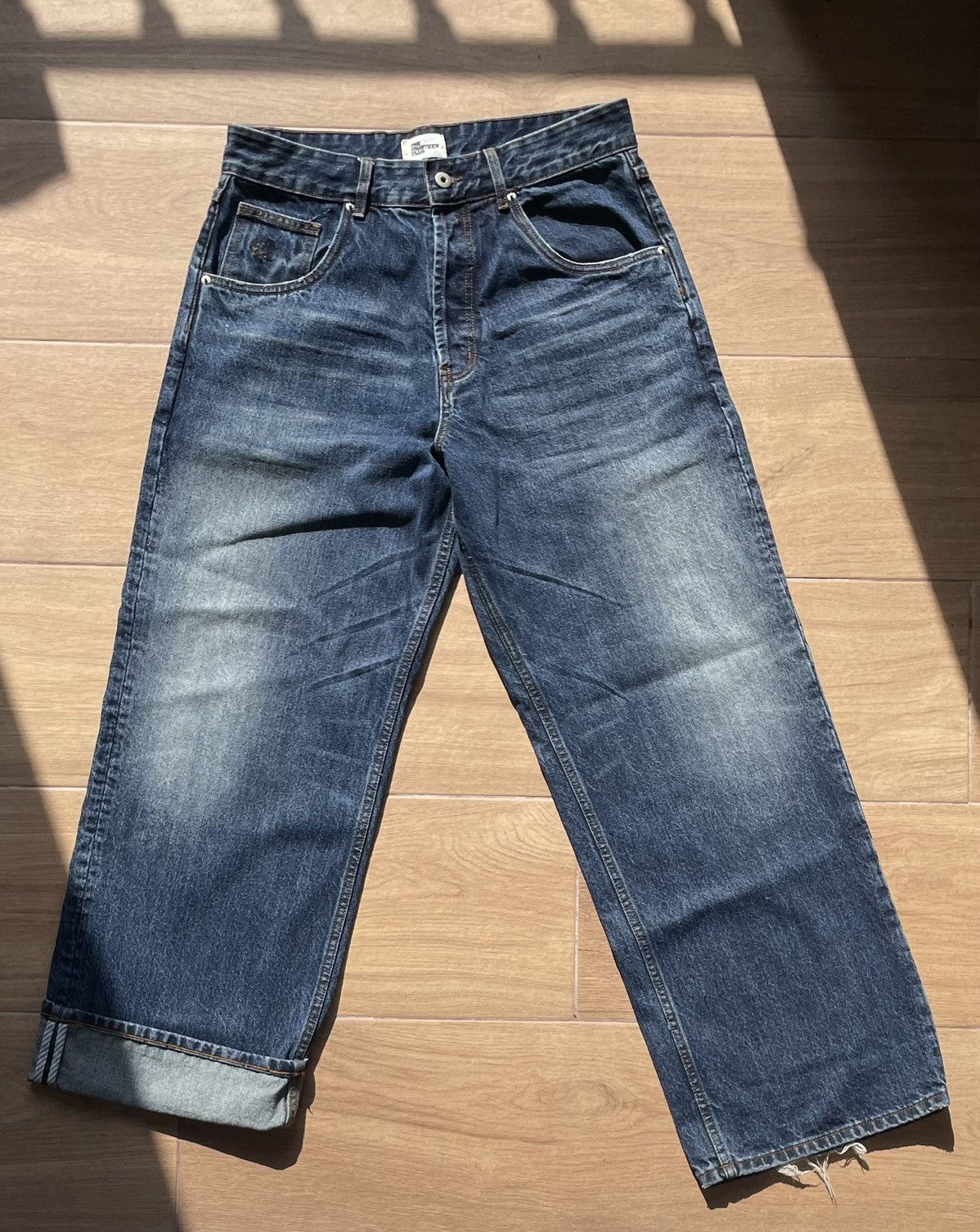 Other Wide leg Distressed Denim Size US 33 - 1 Thumbnail