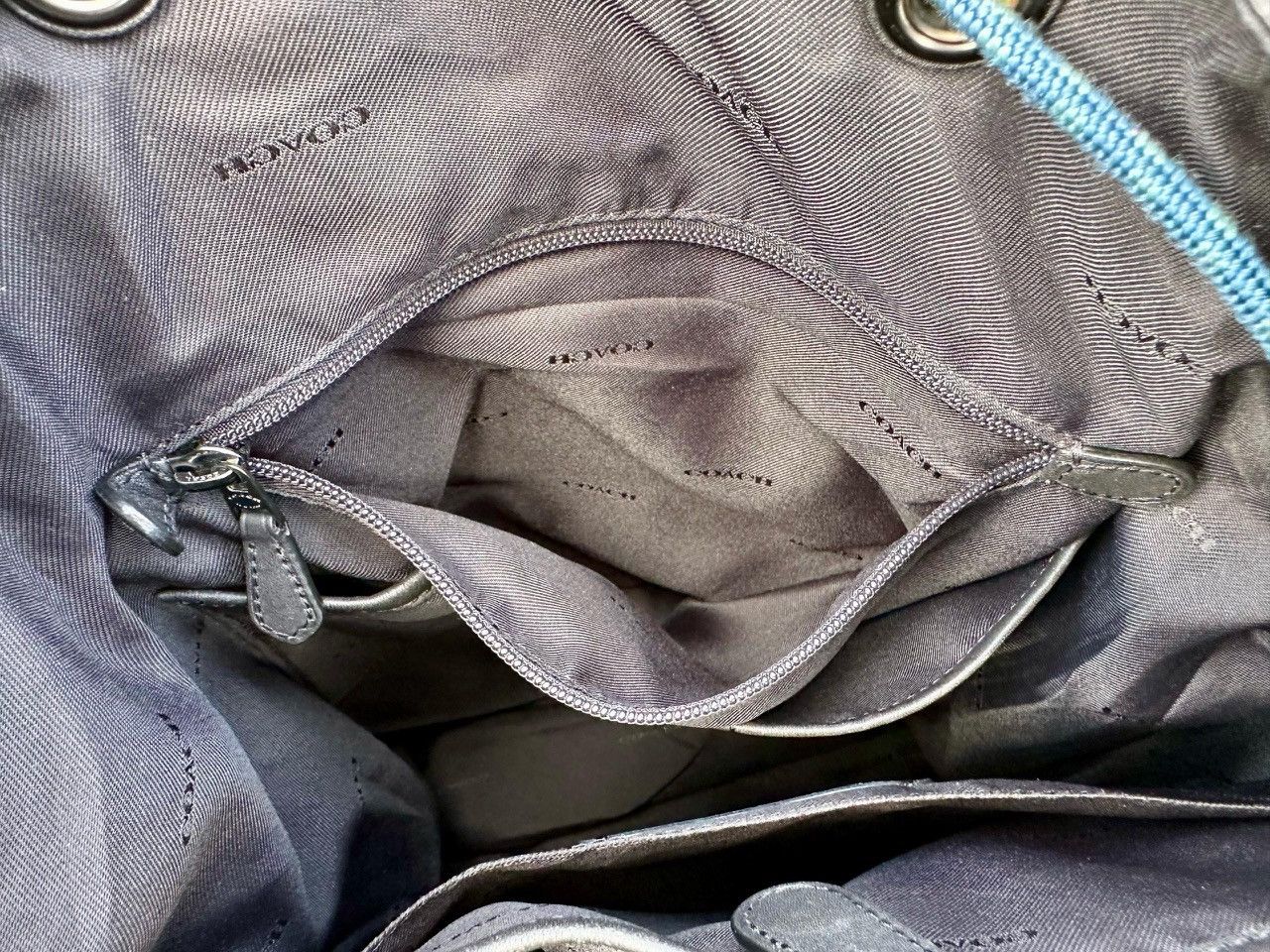 Coach Authentic Coach Rivington Patch Leather Backpack Size ONE SIZE - 11 Thumbnail