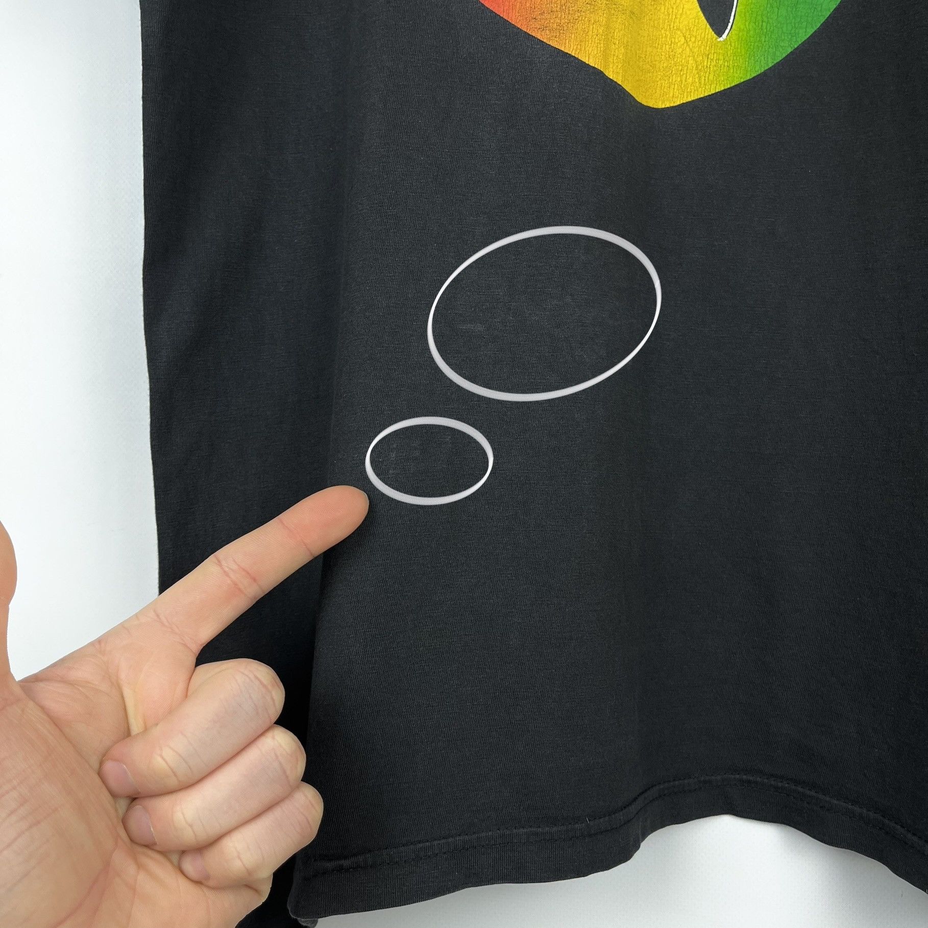 Vintage Vintage Dready Rasta Adult Funny T Shirt 1990’s Size US L / EU 52-54 / 3 - 16 Thumbnail