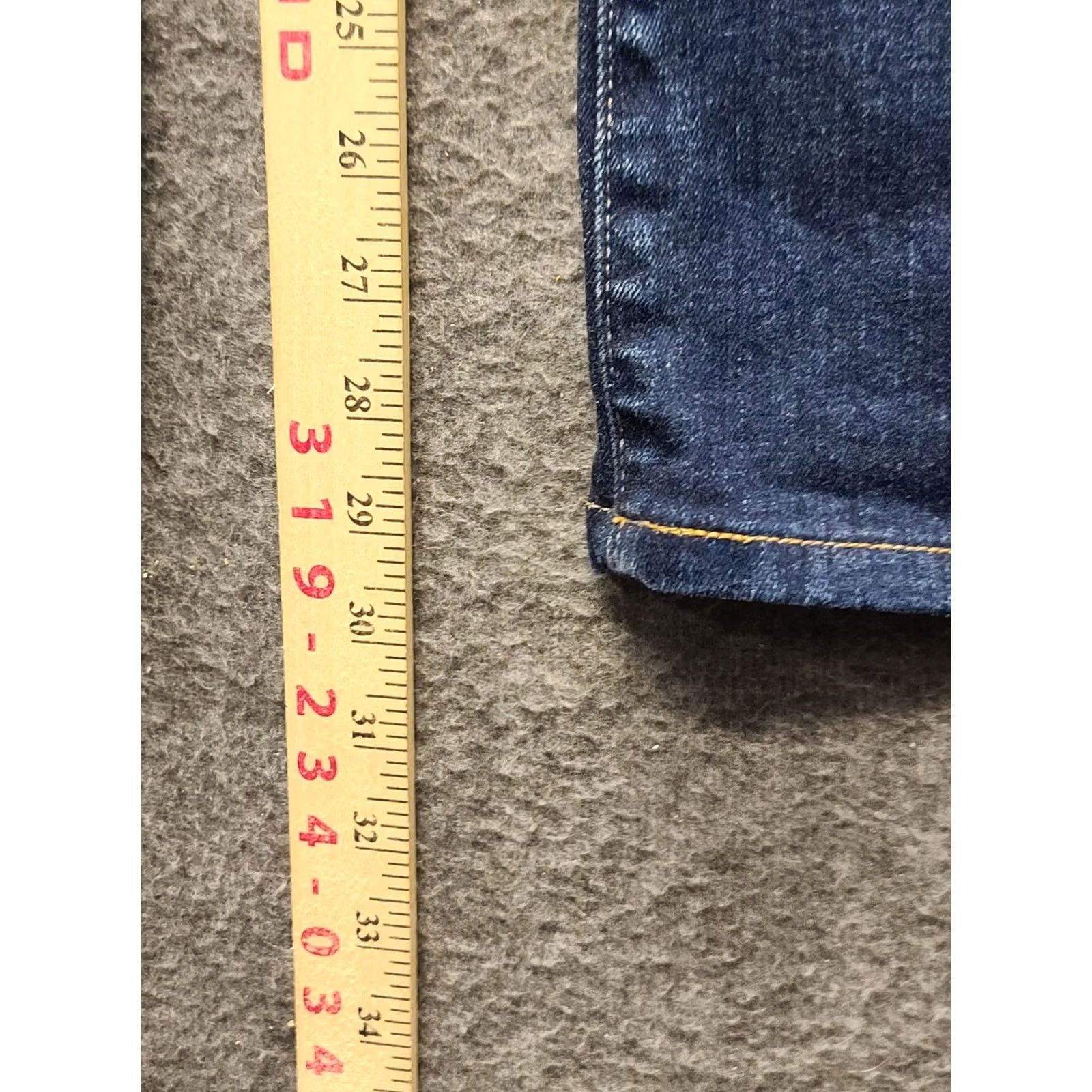 Madewell Madewell Jeans Womens 29x30 Skinny Fit High Rise Distressed Stretch Denim Blue Slim Buckle Bke 30 Day Returns Womens Size 29" - 6 Thumbnail