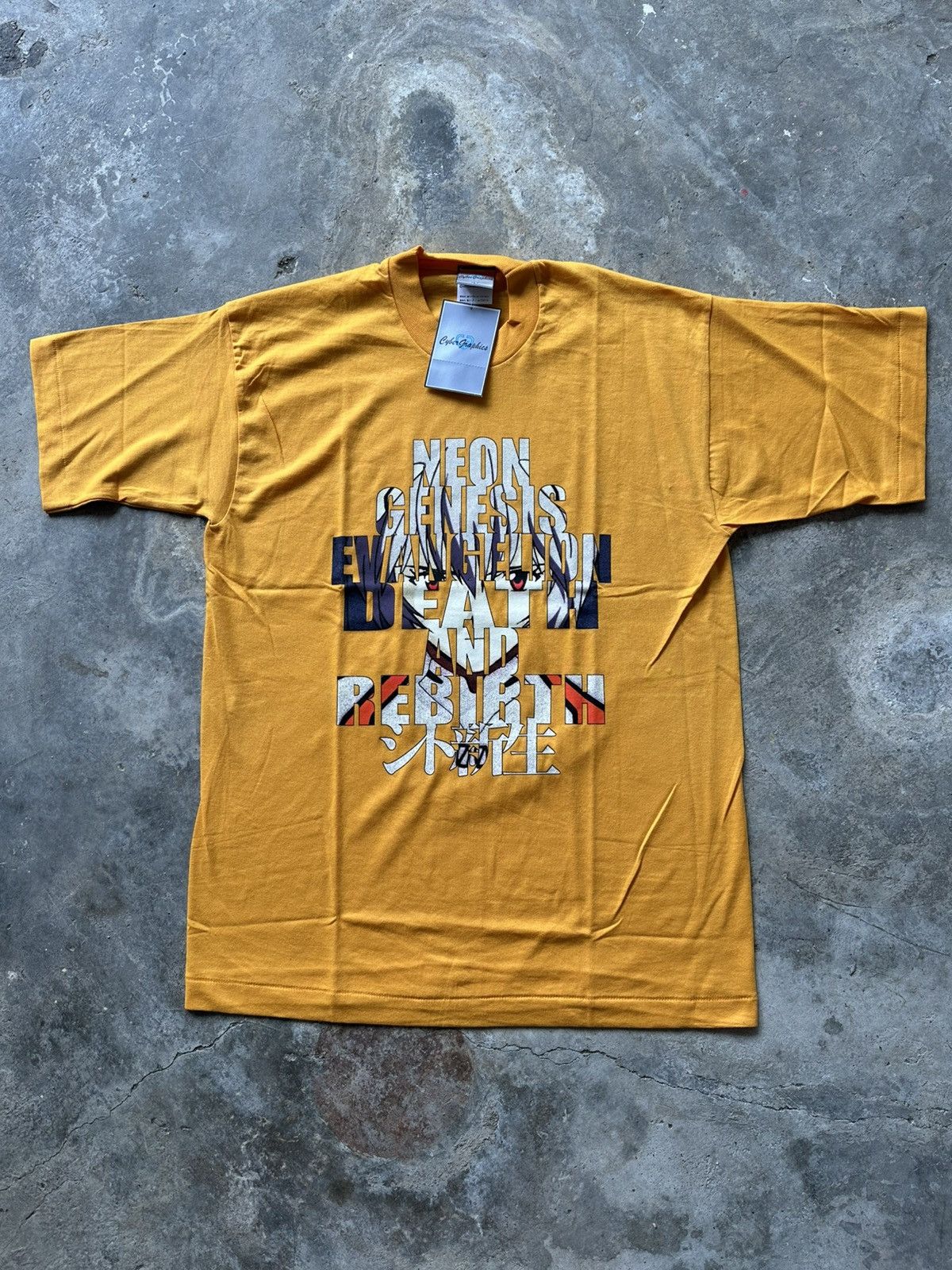 Vintage 1997 Neon Genesis Evangelion “Death & Rebirth” T-shirt Size US L / EU 52-54 / 3 - 2 Thumbnail