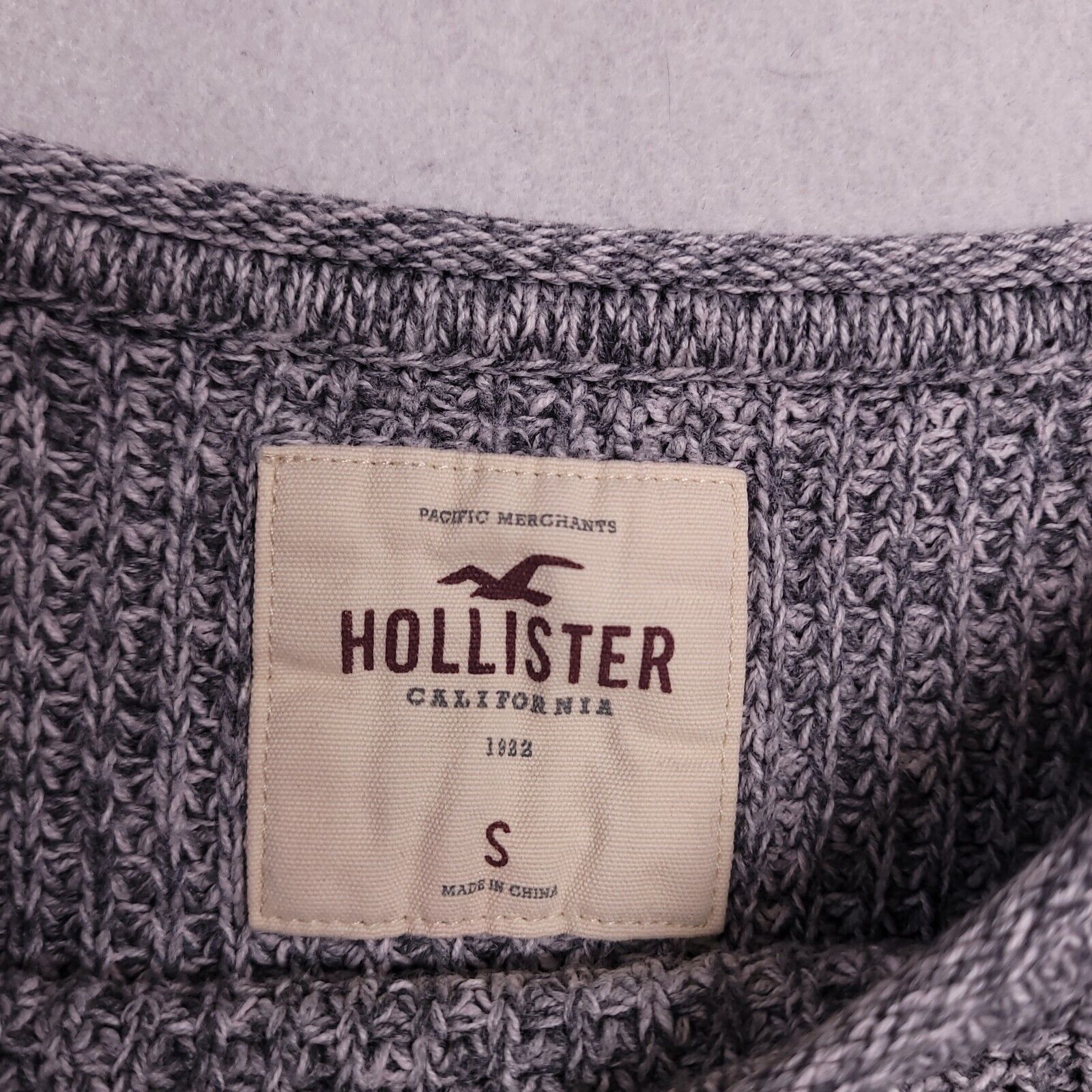 Hollister Hollister Casual Pullover Cotton Sweater Womens Size S Gray Size S / US 4 / IT 40 - 3 Thumbnail