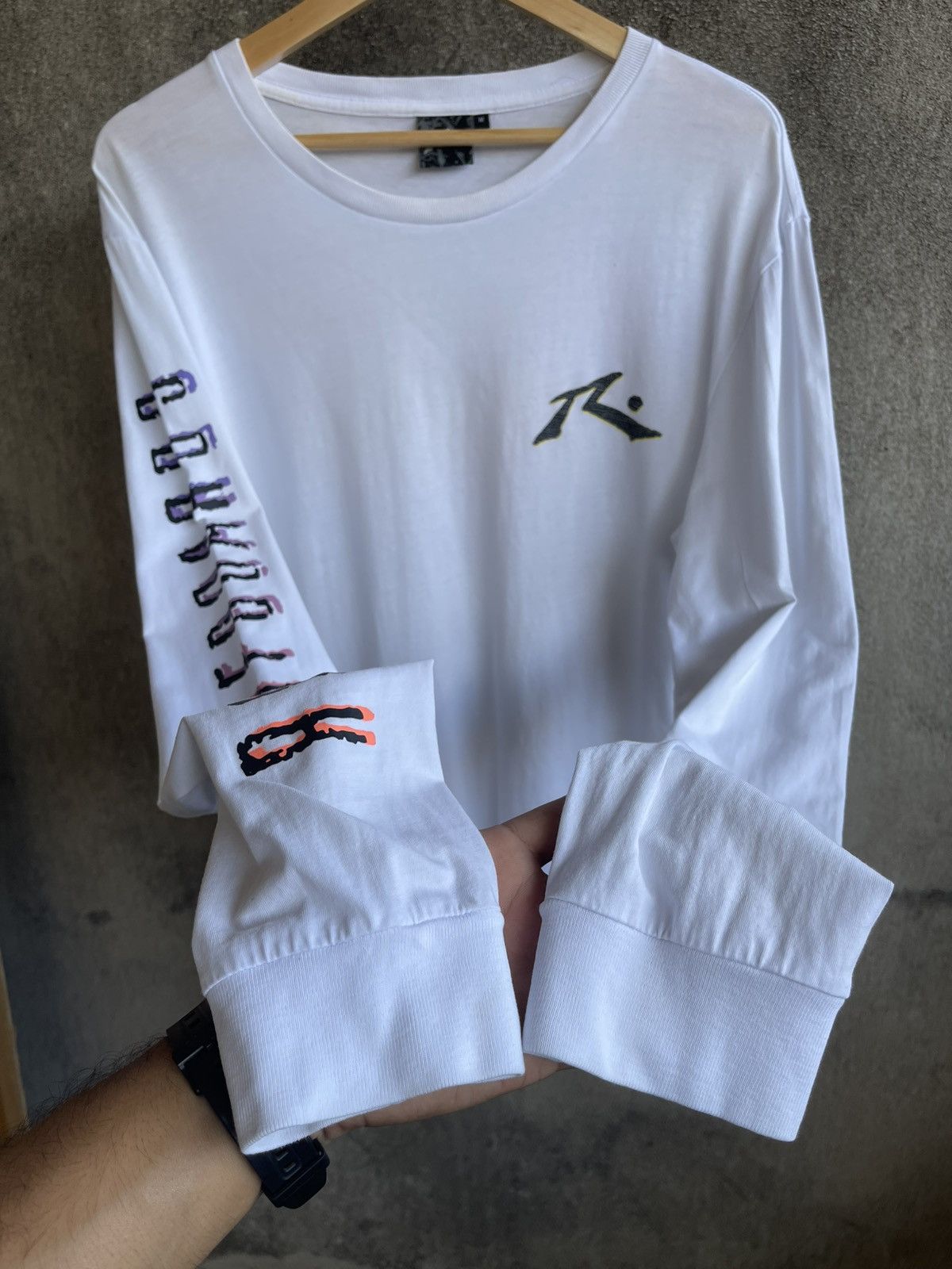 Rusty Hype🔥RUSTY🔥Surf Boards Big Logo Longsleeve Tshirt Size US M / EU 48-50 / 2 - 4 Thumbnail