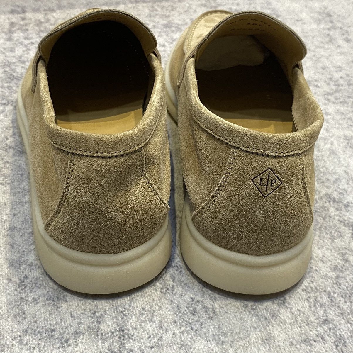 Loro Piana Loro piana summer walk charm suede beige loafer Sadstone Size US 8.5 / IT 38.5 - 6 Thumbnail