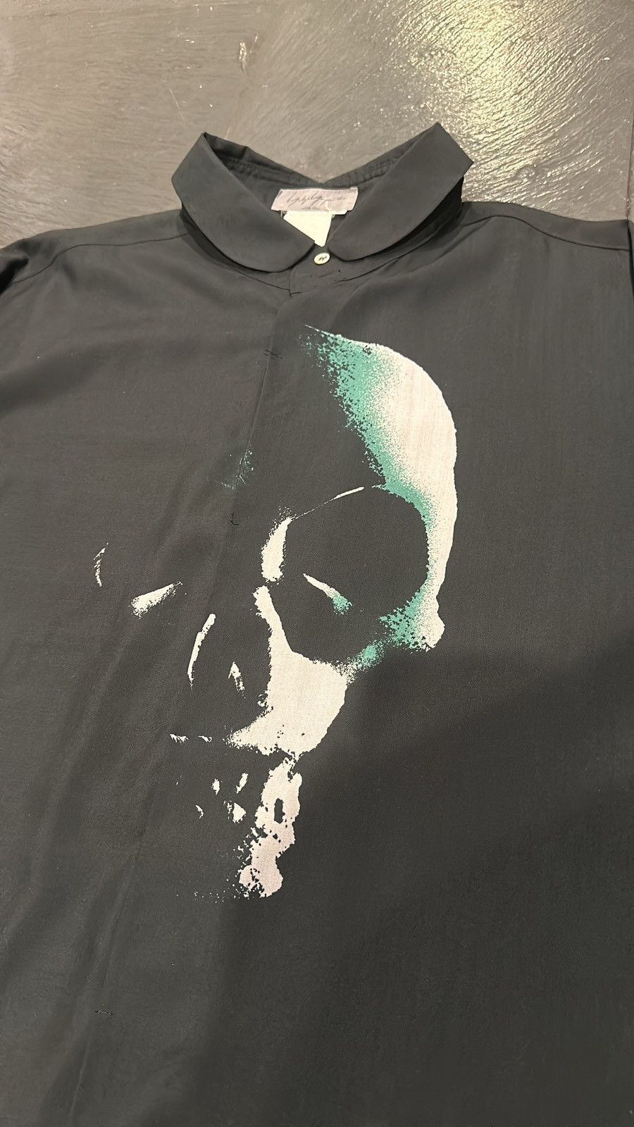 Yohji Yamamoto Yohji Yamamoto AW94 ghost skull button up Size US XL / EU 56 / 4 - 2 Thumbnail