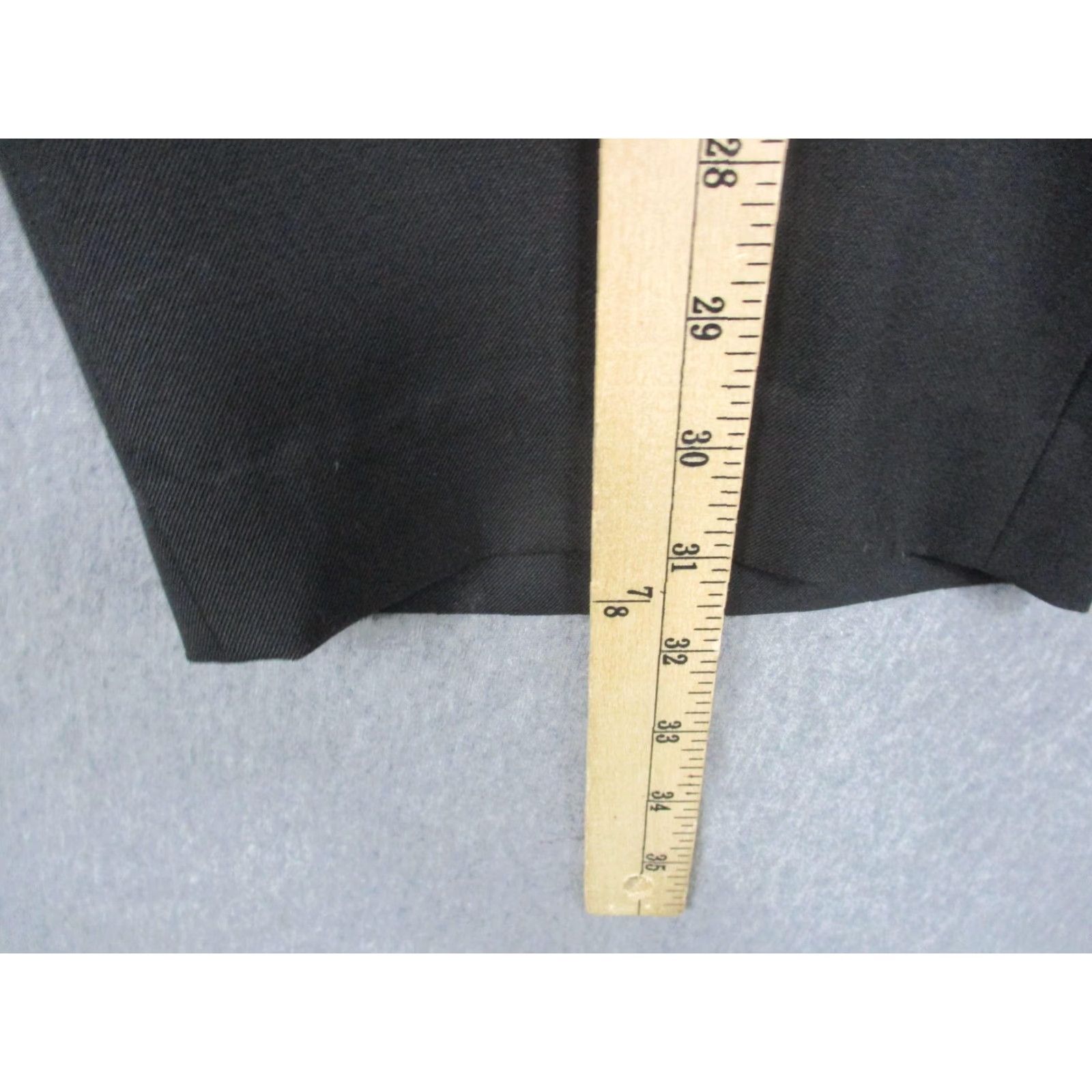Ralph Lauren Lauren Ralph Lauren Pants Mens 42x30 Black Flat Front Dress Machine Washable Size US 42 / EU 58 - 5 Thumbnail