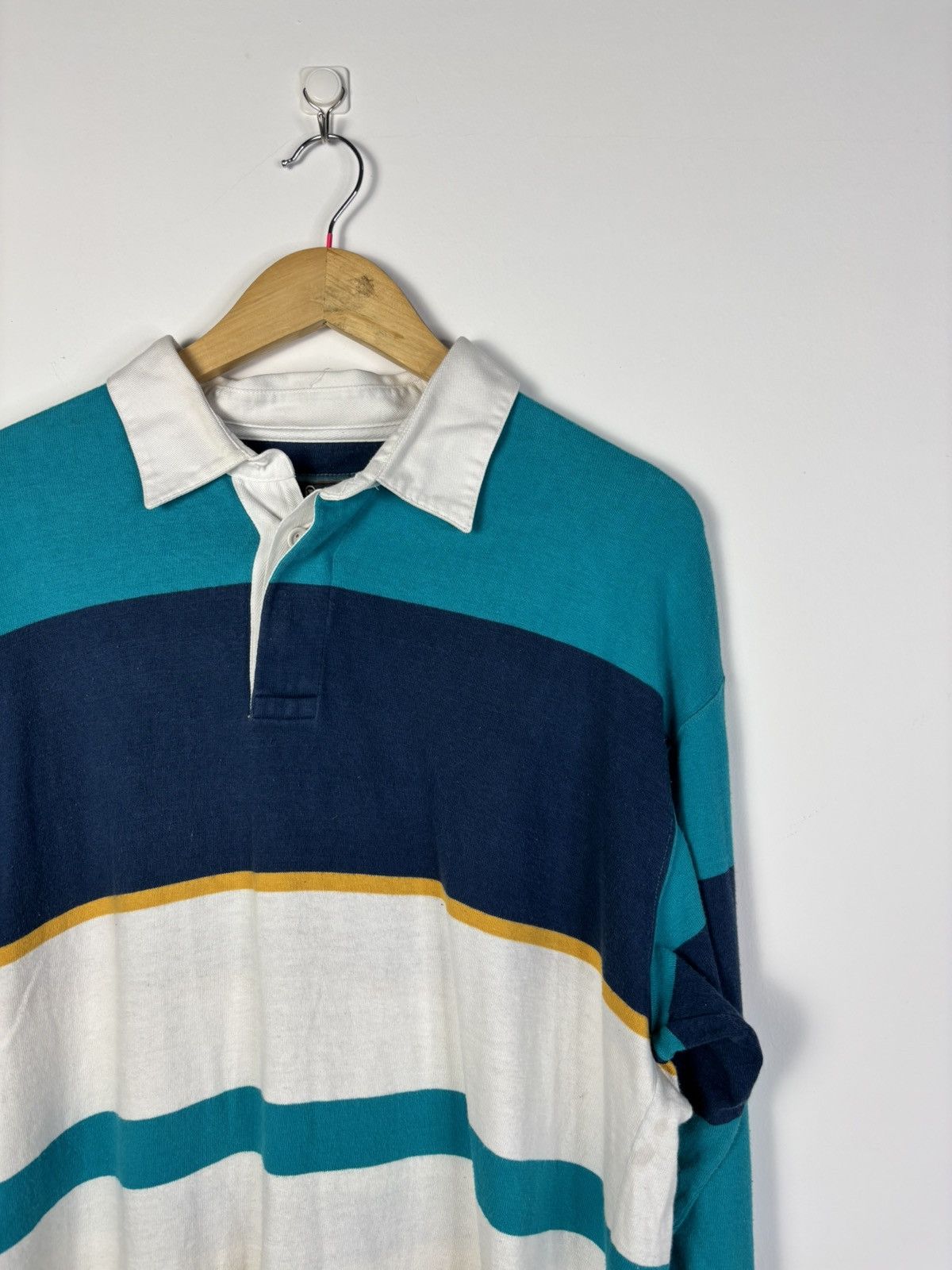 Woolrich Woolen Mills Vintage woolrich polo rugby Size US XL / EU 56 / 4 - 2 Thumbnail