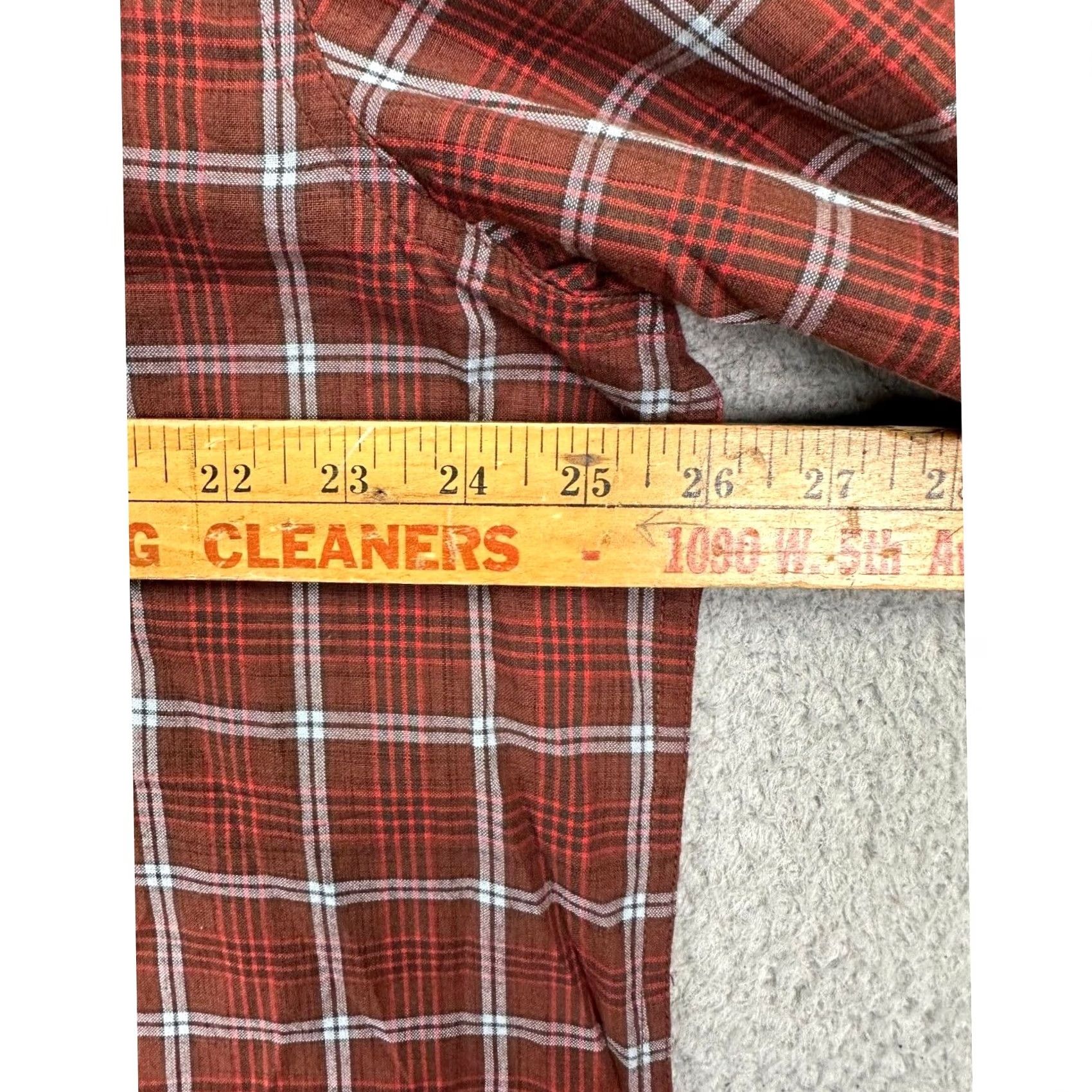 Toad&Co VINTAGE? No. Toad&Co Shirt Mens 2XL Red Tartan Plaid Organic Cotton Button-Up Long Sleeve NEW Size US XXL / EU 58 / 5 - 7 Thumbnail