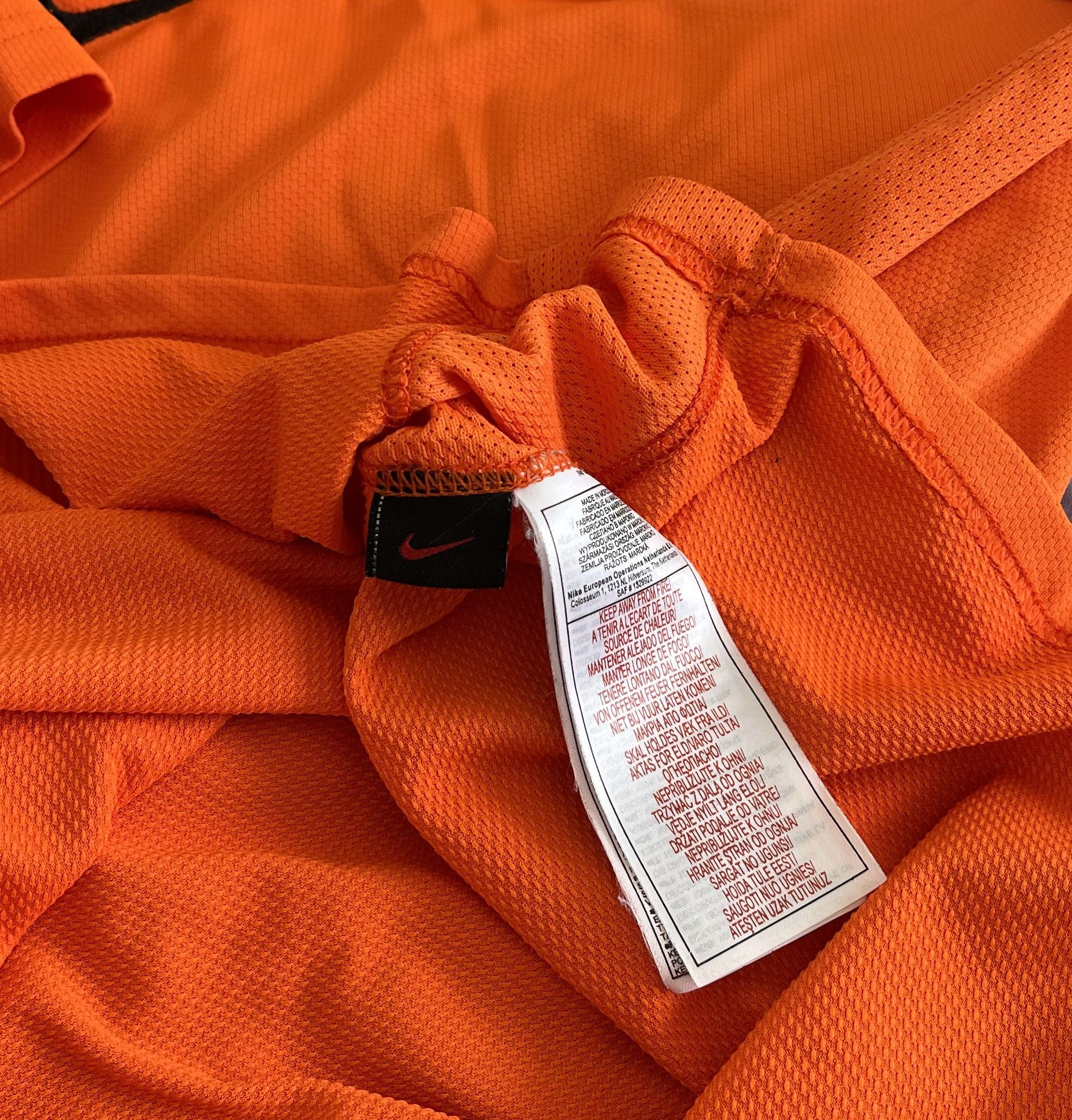 Nike × Vintage Nike Vintage Netherlands Holland Football Size US XS / EU 42 / 0 - 8 Thumbnail