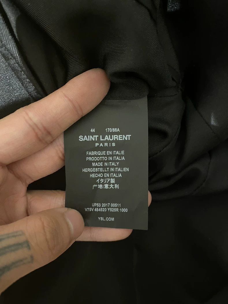 Saint Laurent Paris Saint Laurent Black Velvet Blazer- Size US S / EU 44-46 / 1 - 4 Thumbnail