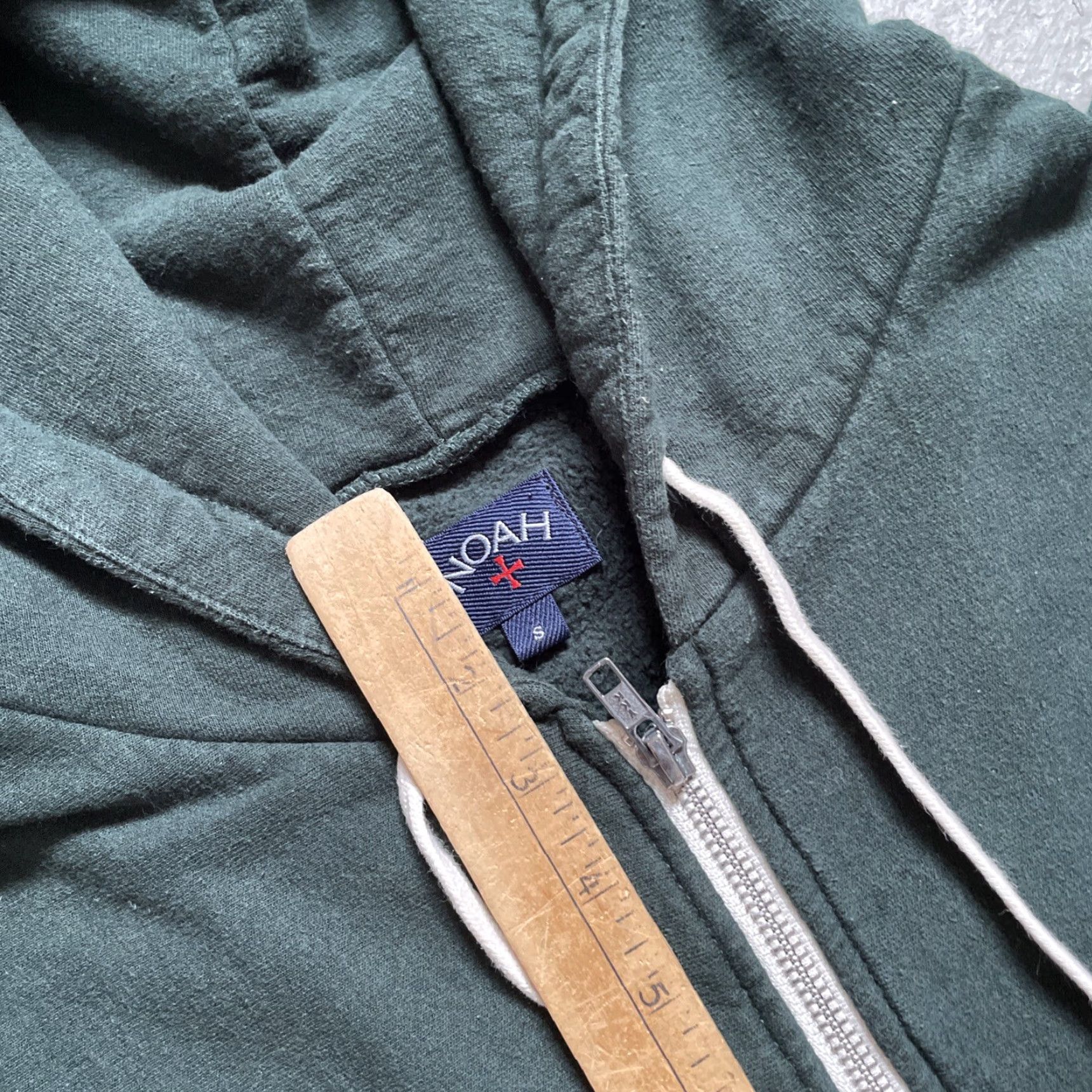 Noah NOAH Full Zip Pockets Hoodie Script Sweatshirt Jacket Made Canada S Green Unisex Adults Baseball? Size US S / EU 44-46 / 1 - 4 Thumbnail