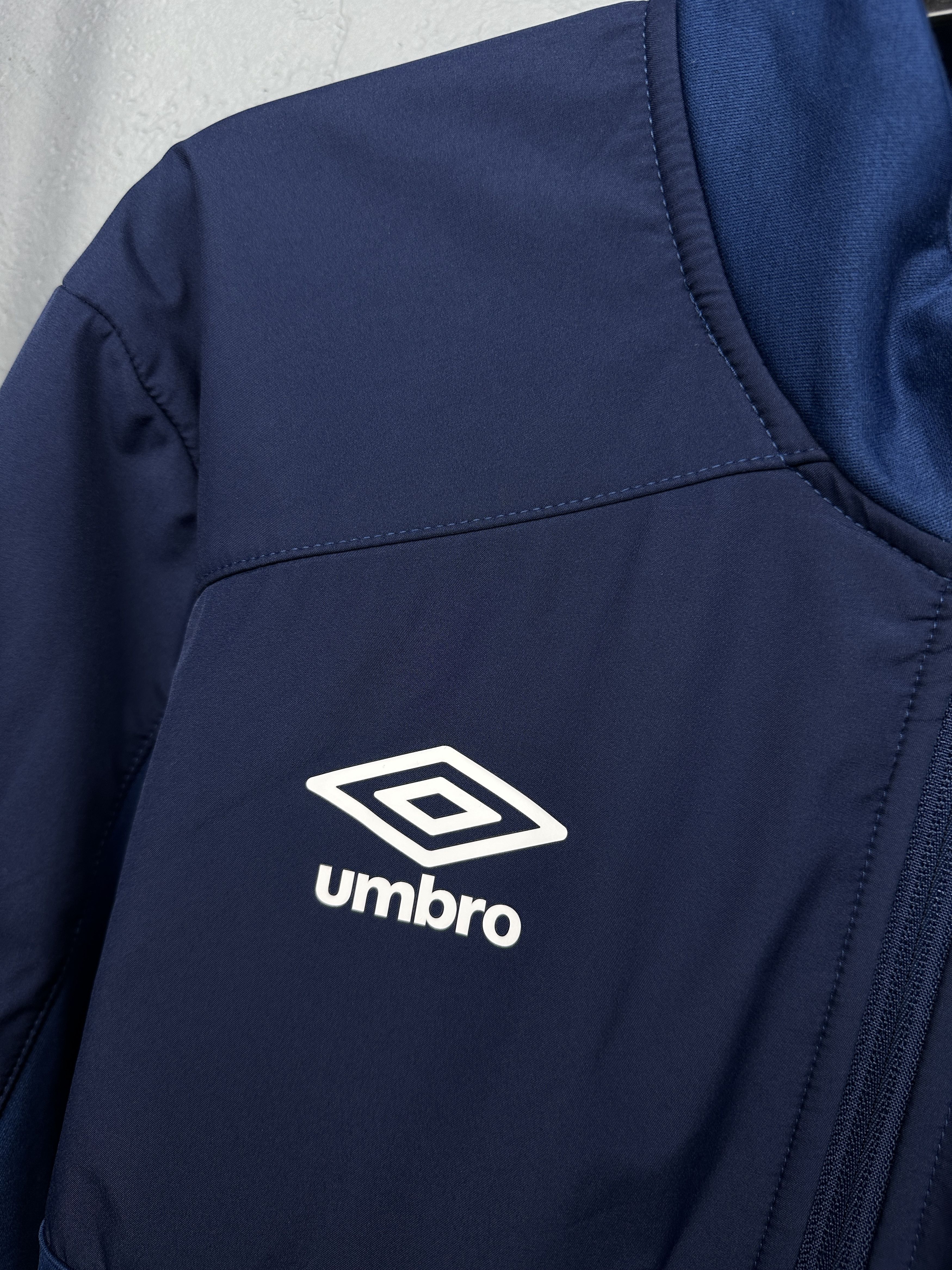 Umbro Umbro O2 England Rugby 1\4 Zip Long Sleeve Jersey Size US XL / EU 56 / 4 - 4 Thumbnail