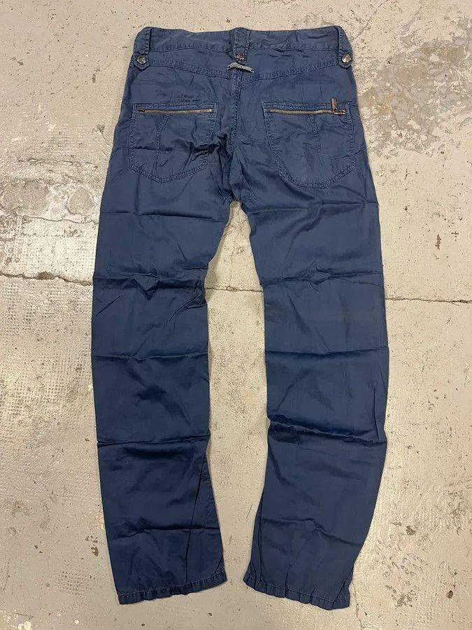 Jean Paul Gaultier × Vintage 2000s Jean Paul Gaultier Blue Royal Cozy Pants Size US 32 / EU 48 - 7 Thumbnail