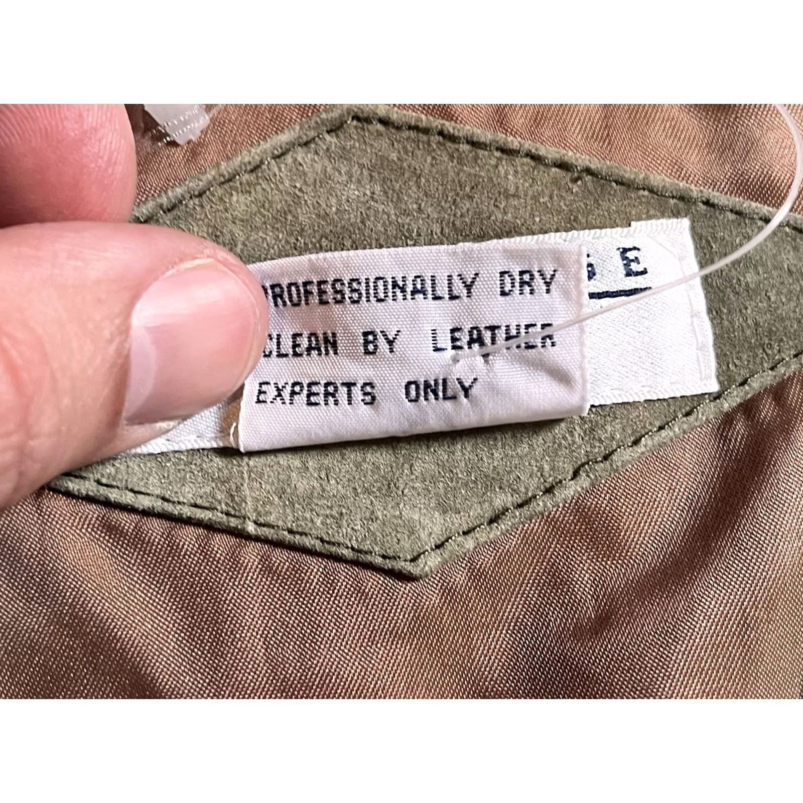 Vintage VINTAGE Cambridge Dry Goods Suede Leather Vest Womens M Tan Size M / US 6-8 / IT 42-44 - 5 Thumbnail
