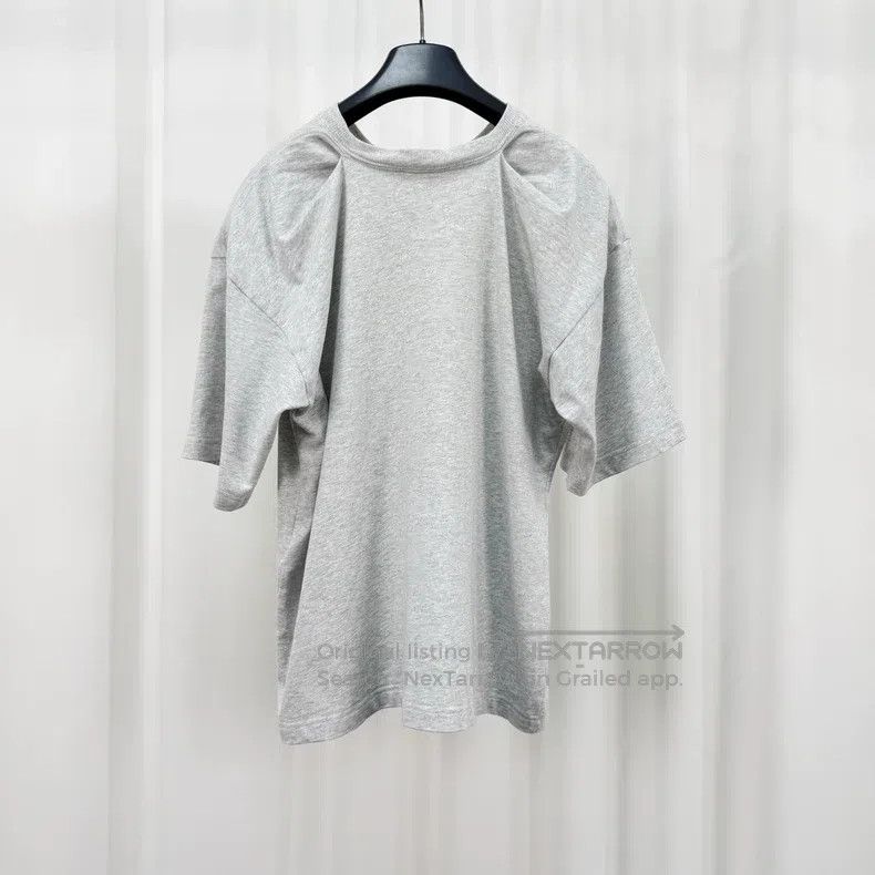 Balenciaga Balenciaga Grey Snap Printed Lettering Short Sleeve Size US S / EU 44-46 / 1 - 2 Thumbnail