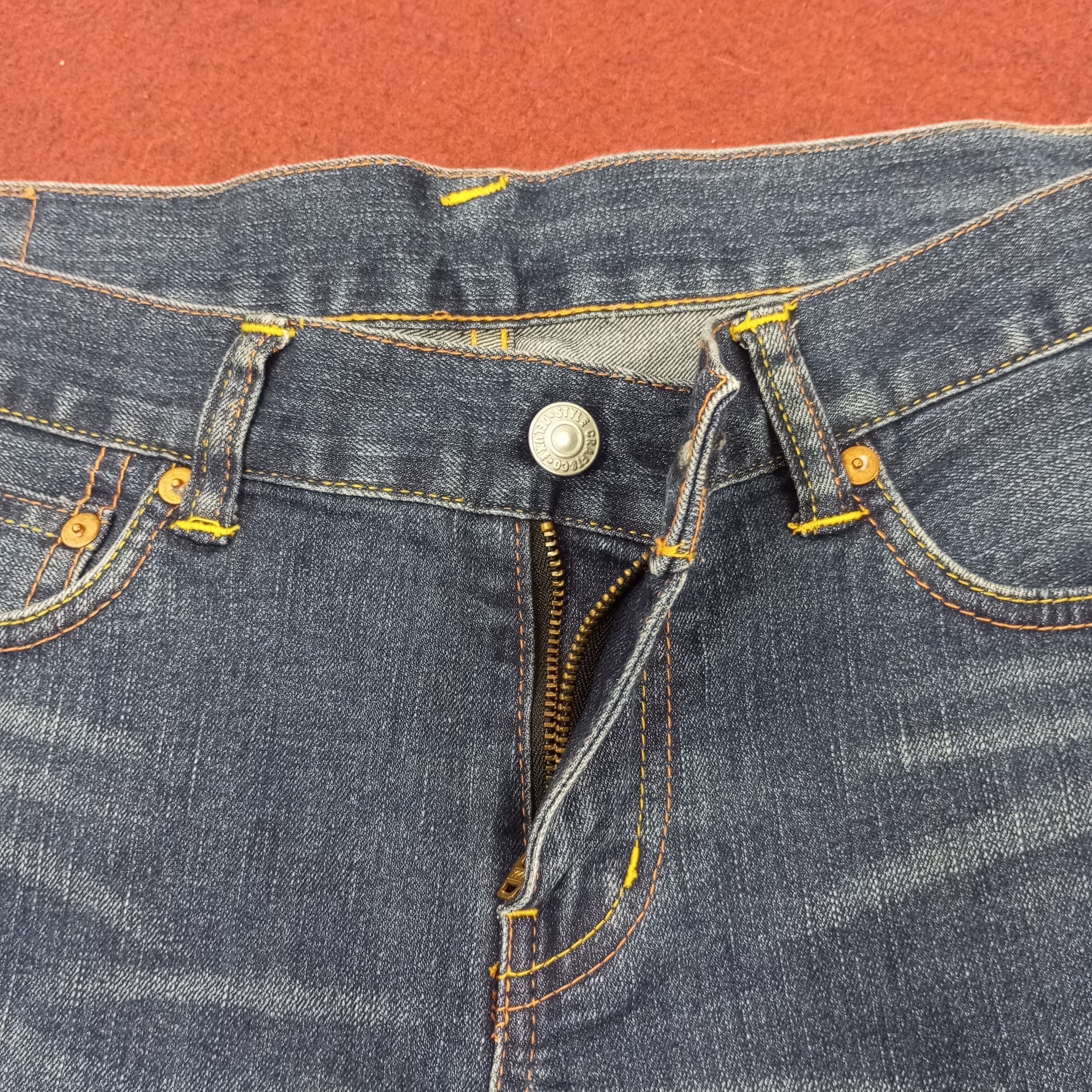 Evisu × Japanese Brand × Vintage Evisu Japanese Brand Fashion Style Custom Daicock Jeans Size 31" - 12 Thumbnail