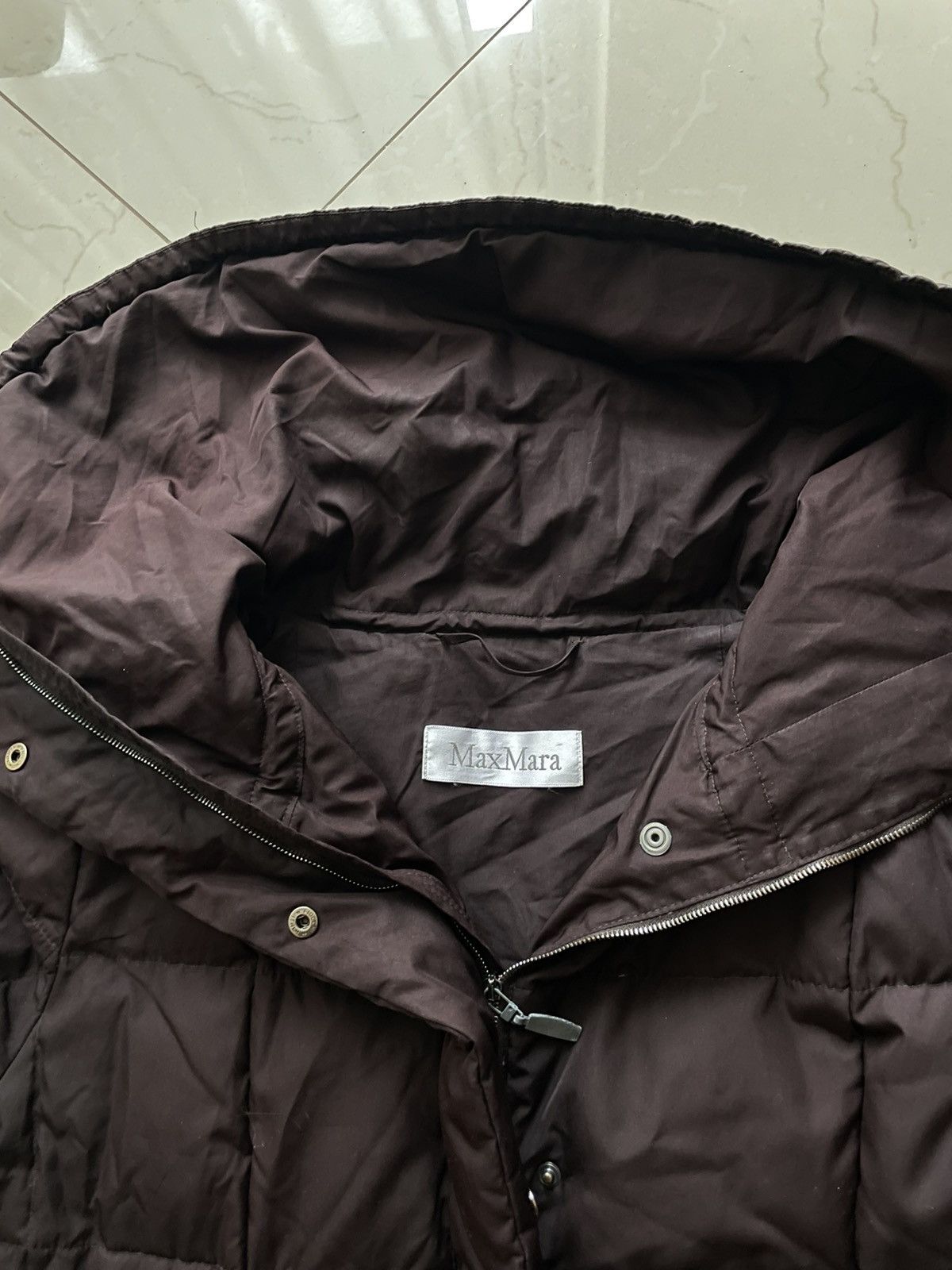 Max Mara Vintage Max Mara down jacket irregular avant garde Size M / US 6-8 / IT 42-44 - 2 Thumbnail