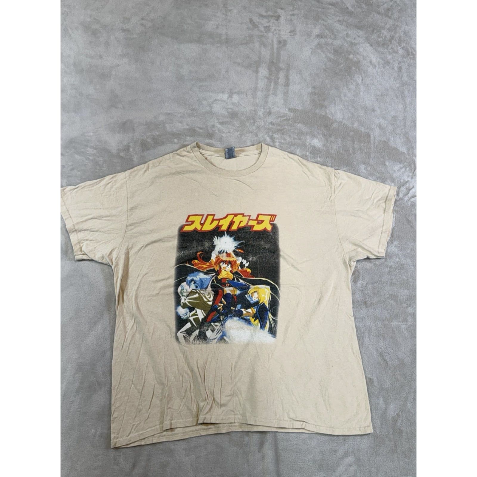 Vintage VINTAGE The Slayers Anime Manga Graphic Tee Men's XL Japanese Anime T-Shirt Shirt Short Sleeve Black 1990s Grunge Screen Stars Cotton El Salvador Mens Size US XL / EU 56 / 4 - 2 Thumbnail