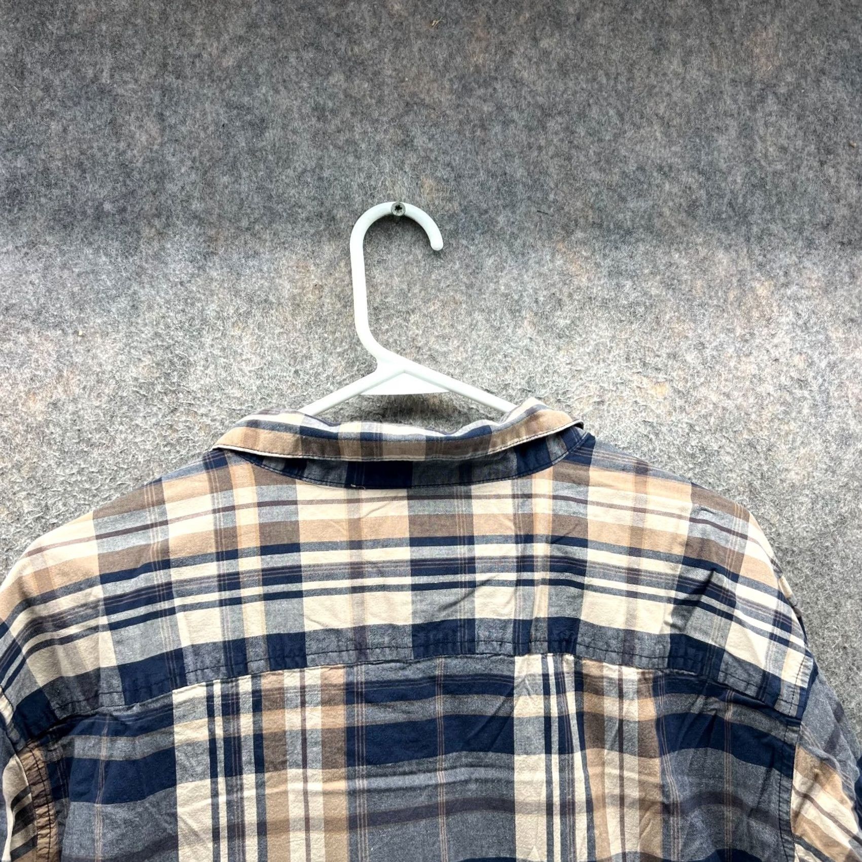 Vintage VINTAGE Columbia Shirt Mens XL Blue Yellow Button Down Tattersall Plaid Outdoors Size US XL / EU 56 / 4 - 7 Thumbnail
