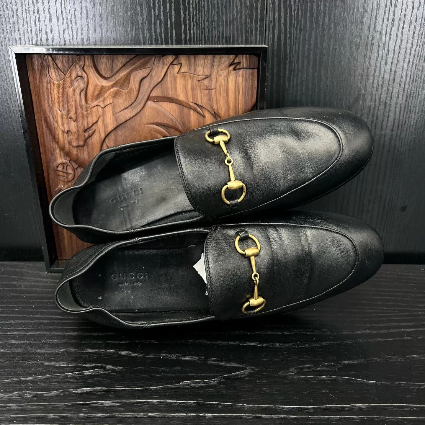 Gucci Gucci Horsebit Black 38 With Box, New, Resoled Size US 7.5 / IT 37.5 - 7 Thumbnail