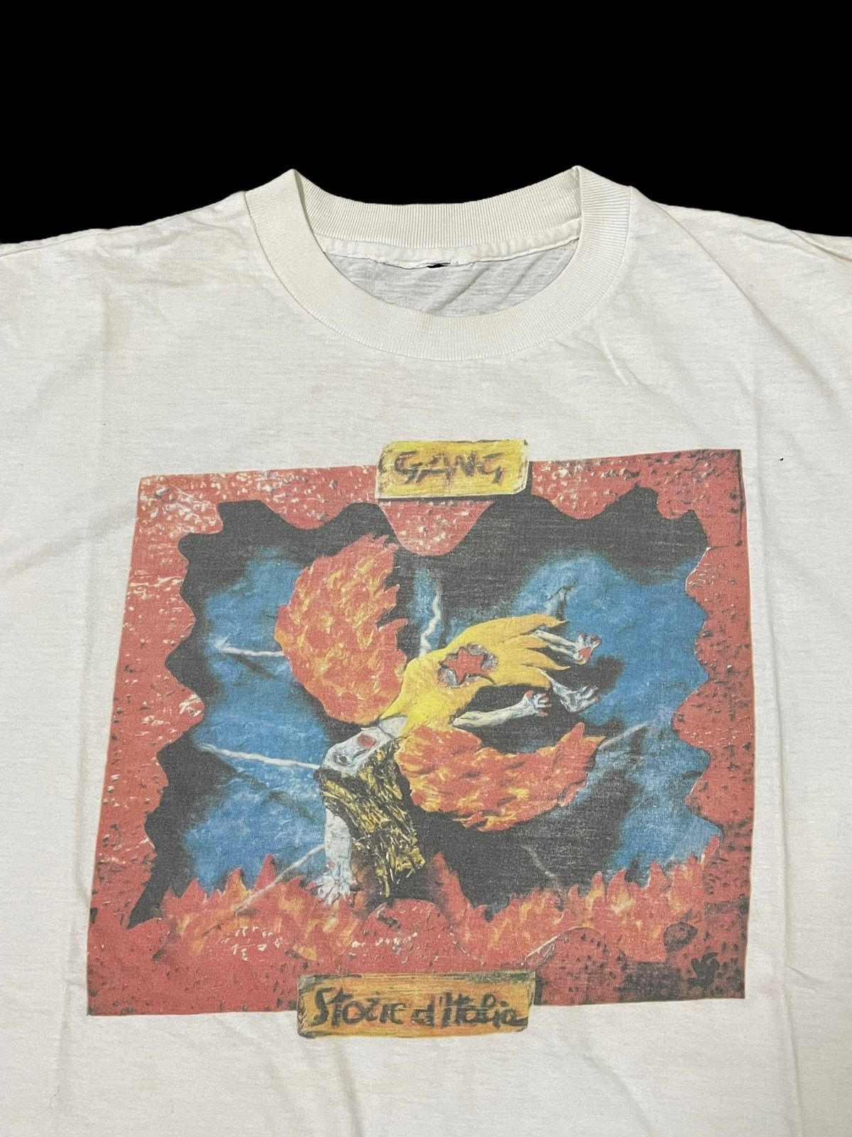 Other Gang Italy Rock Band Storie D’Italia Album Vintage 1993’s Size US L / EU 52-54 / 3 - 1 Thumbnail